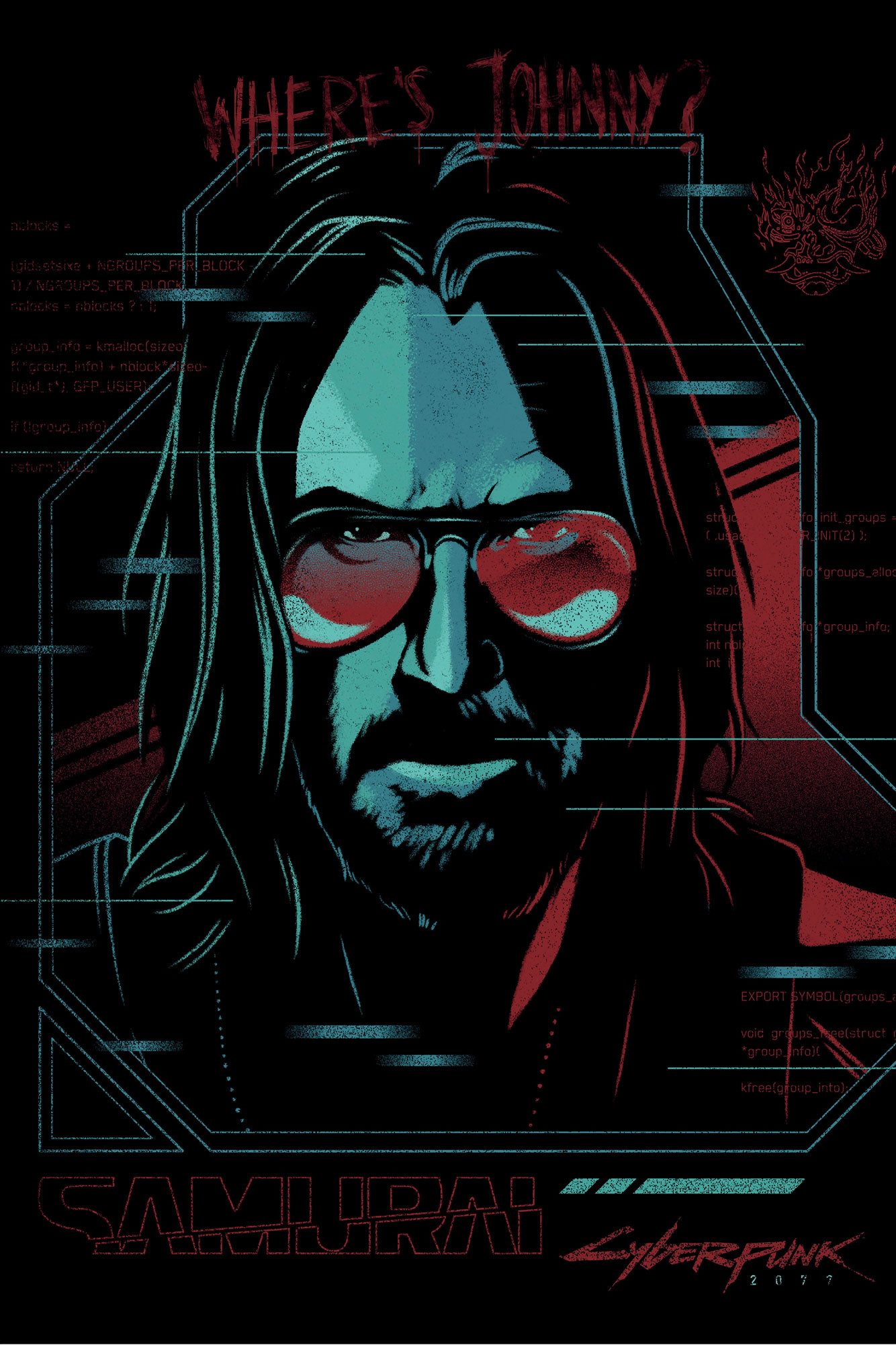 Poster Cyberpunk - Poster - Ghost in the Machine