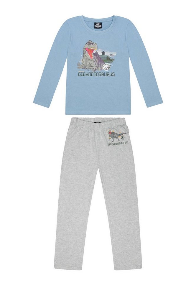 ONOMATO! Schlafanzug Jurassic World Giganotosaurus Schlafanzug Pyjama-Set  (2 tlg)