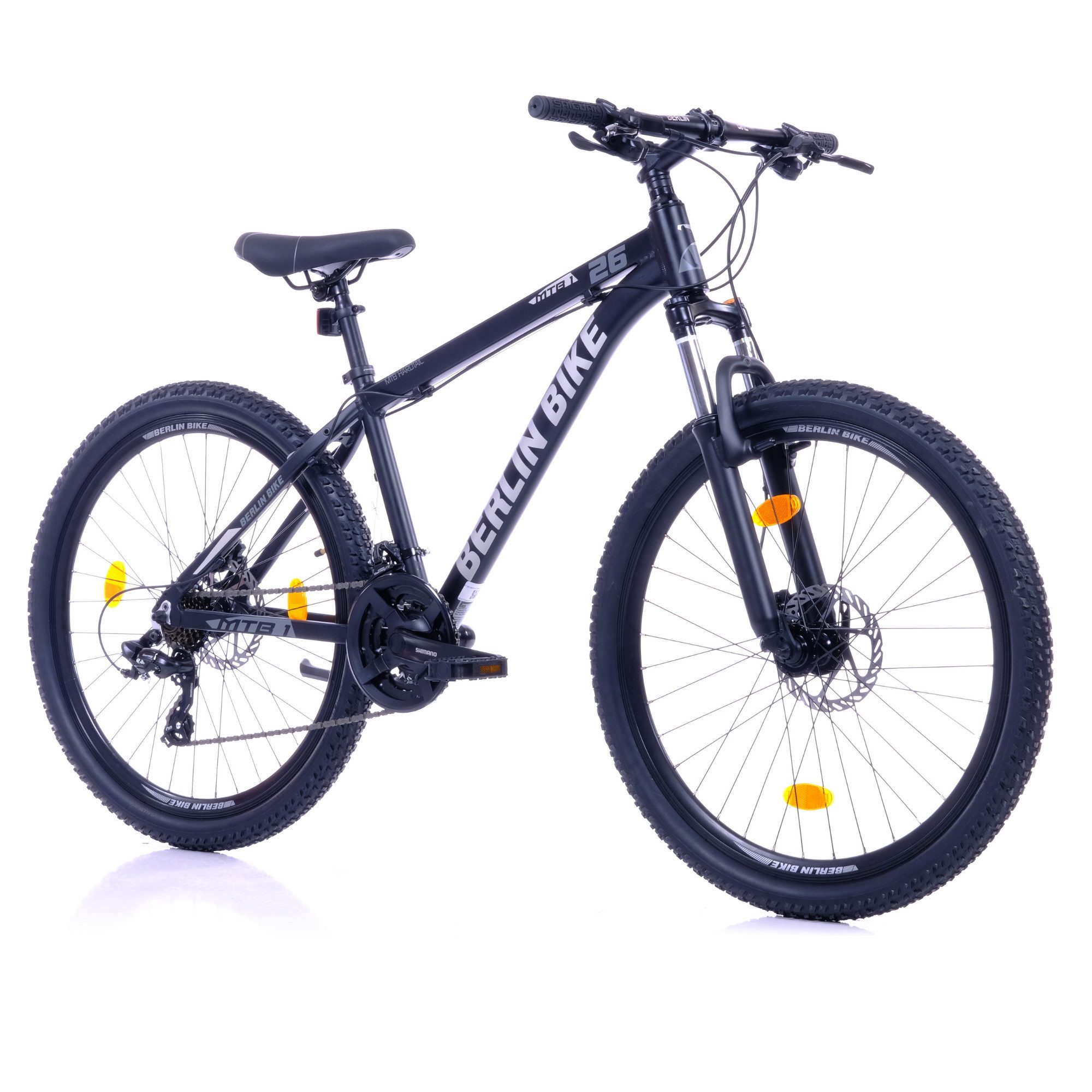 Mountainbike 26, 27.5, 29 Zoll Alu MTB - hydraulische Scheibenbremsen - Shimano Set