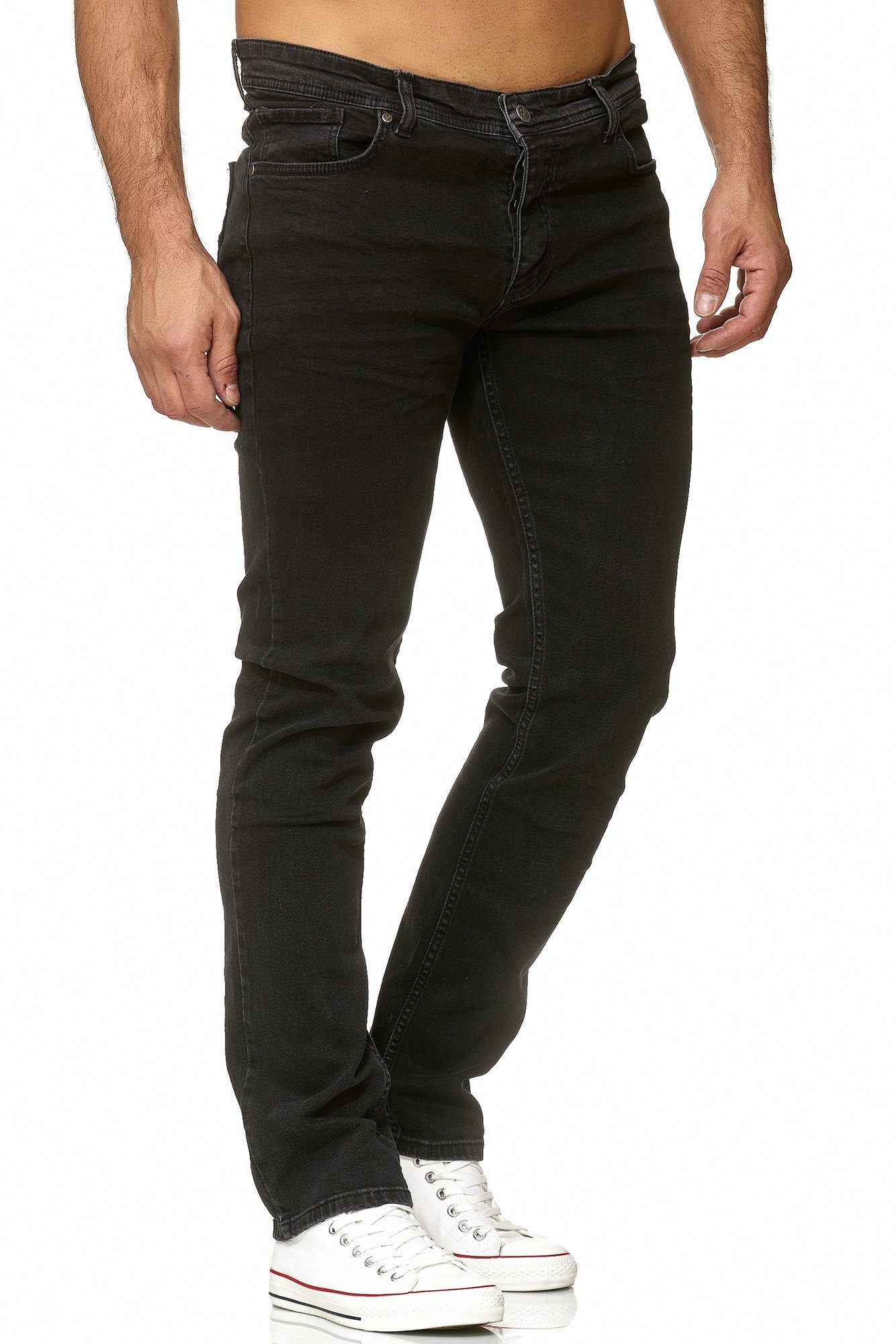 Reslad Stretch-Jeans Reslad Jeans Herren Designer Slim Fit Basic Style Stretch Denim Jeansh Stretch Denim Jeans-Hose Slim Fit