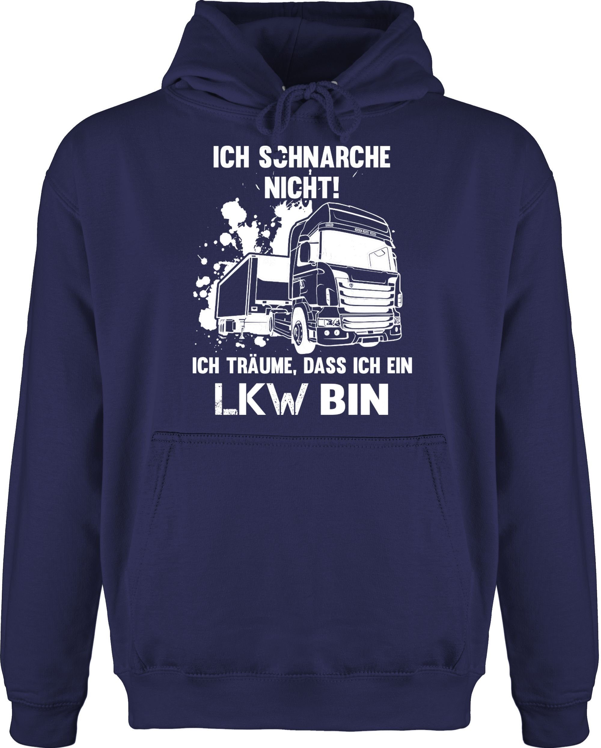 Shirtracer Hoodie »Ich schnarche nicht ich bin ein LKW Sprüche