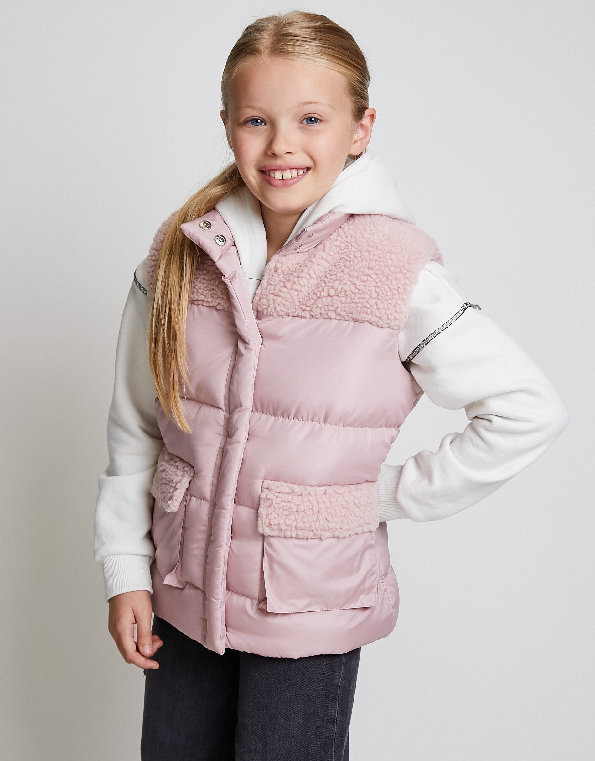Threadgirls Softshellweste THB Teen Gilet Apple (1-tlg) mit Pattentaschen