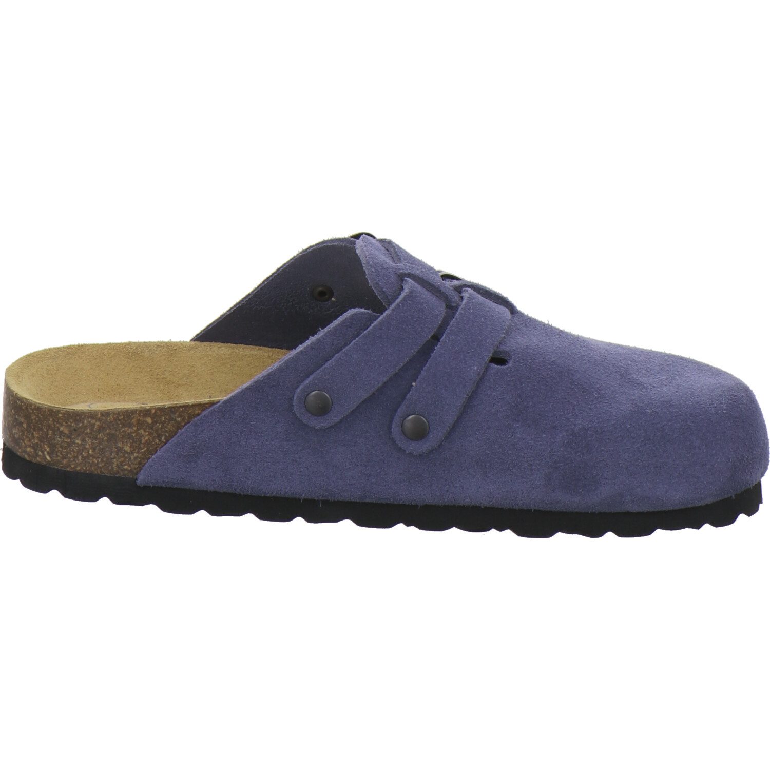 AFS-Schuhe 290253 Clogs Pantolette für Damen aus Leder mit Fußbett, Hausschuhe Made in Germany