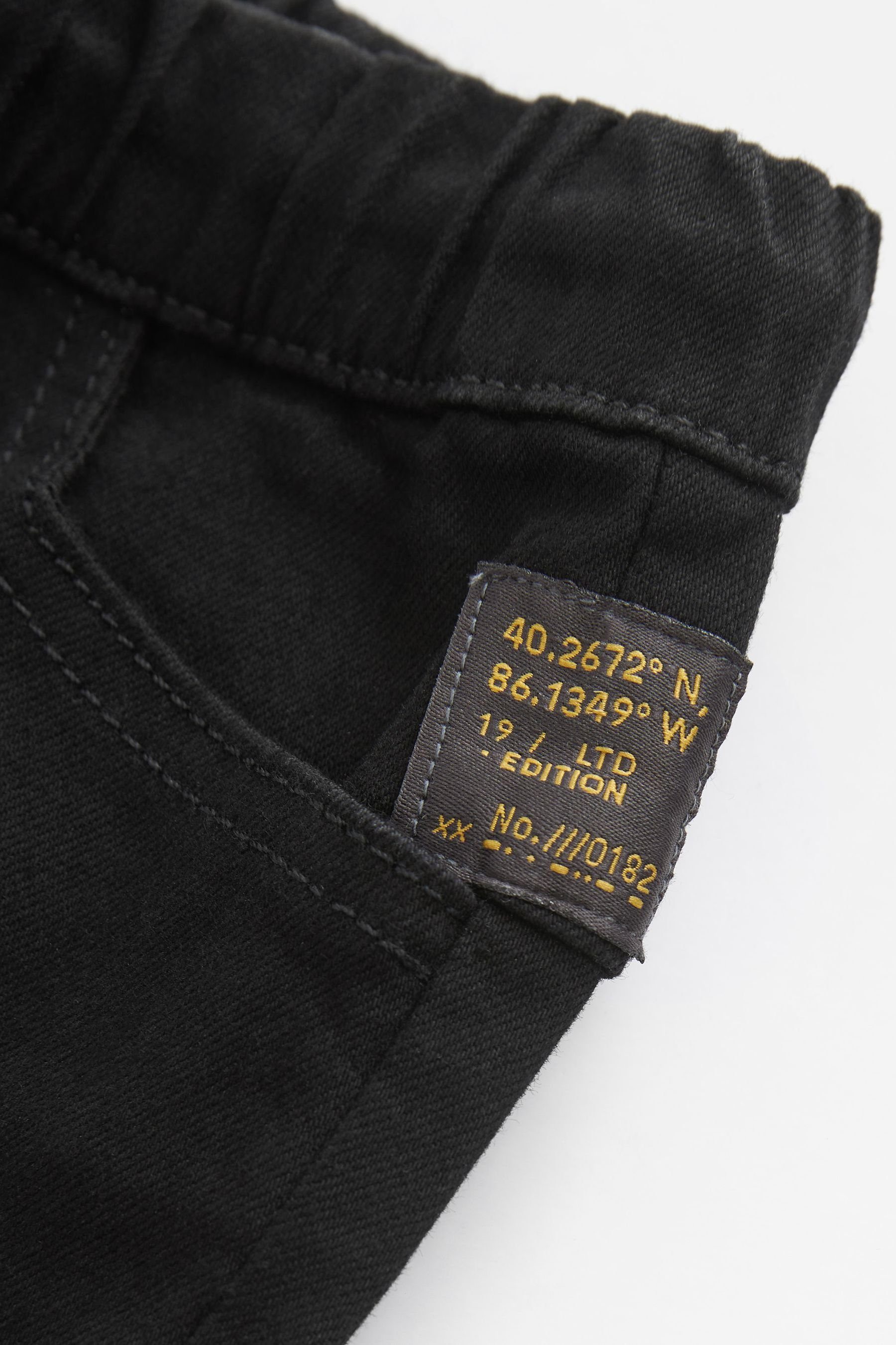 Next Schlupfjeans Jeans Versäumte (1-tlg) Black