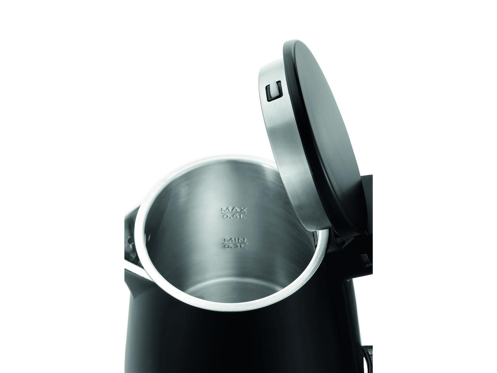 Bartscher Wasserkocher Wasserkocher 0,6L, schwarz, 200111