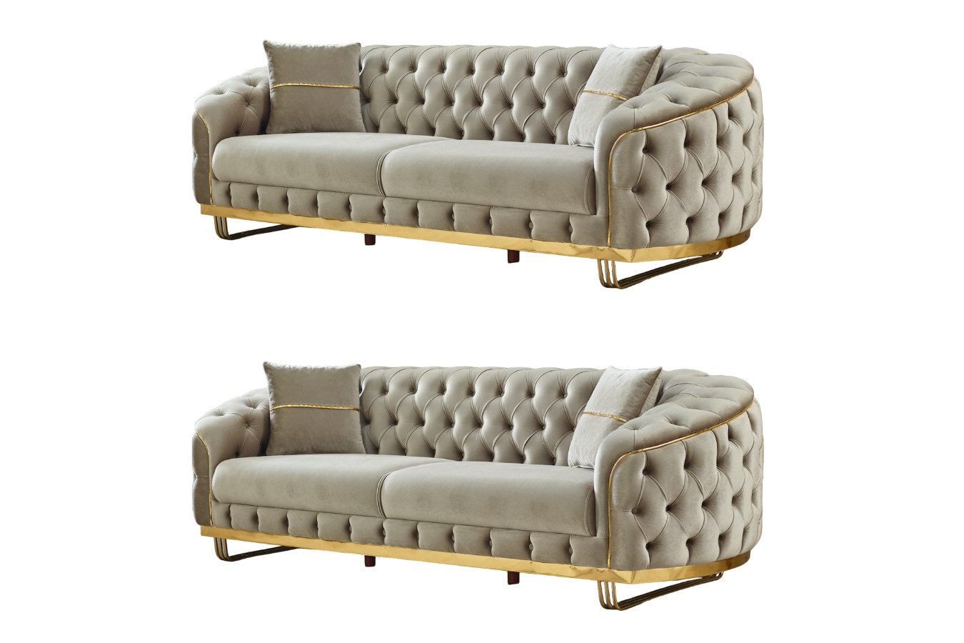 Villa Möbel Polstergarnitur Bellezza, (Set, 2-tlg), günstig online kaufen