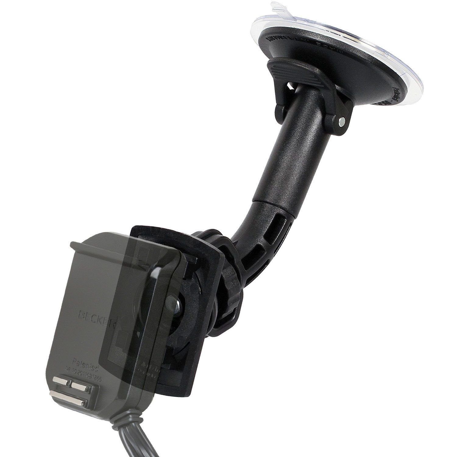 Wicked Chili Navigationsgeräte-Halterung KFZ Saugnapf Halterung für Becker MagClick, (1er Set, 1-tlg., Made in Germany, Ersatz KFZ Saugnapf Halterung für Becker MagClick Ak)