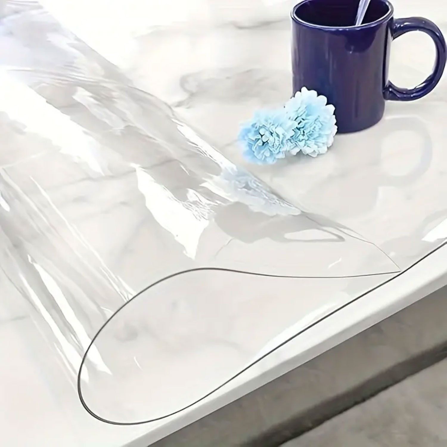 Dekonaz Bodenschutzmatte PVC Oberflächen- und Bodenschutzmatte Unterlagsmatte Glasschutz, 1-St., flexible Einsatzmöglichkeit, geruchlos, wasserdicht, langlebig