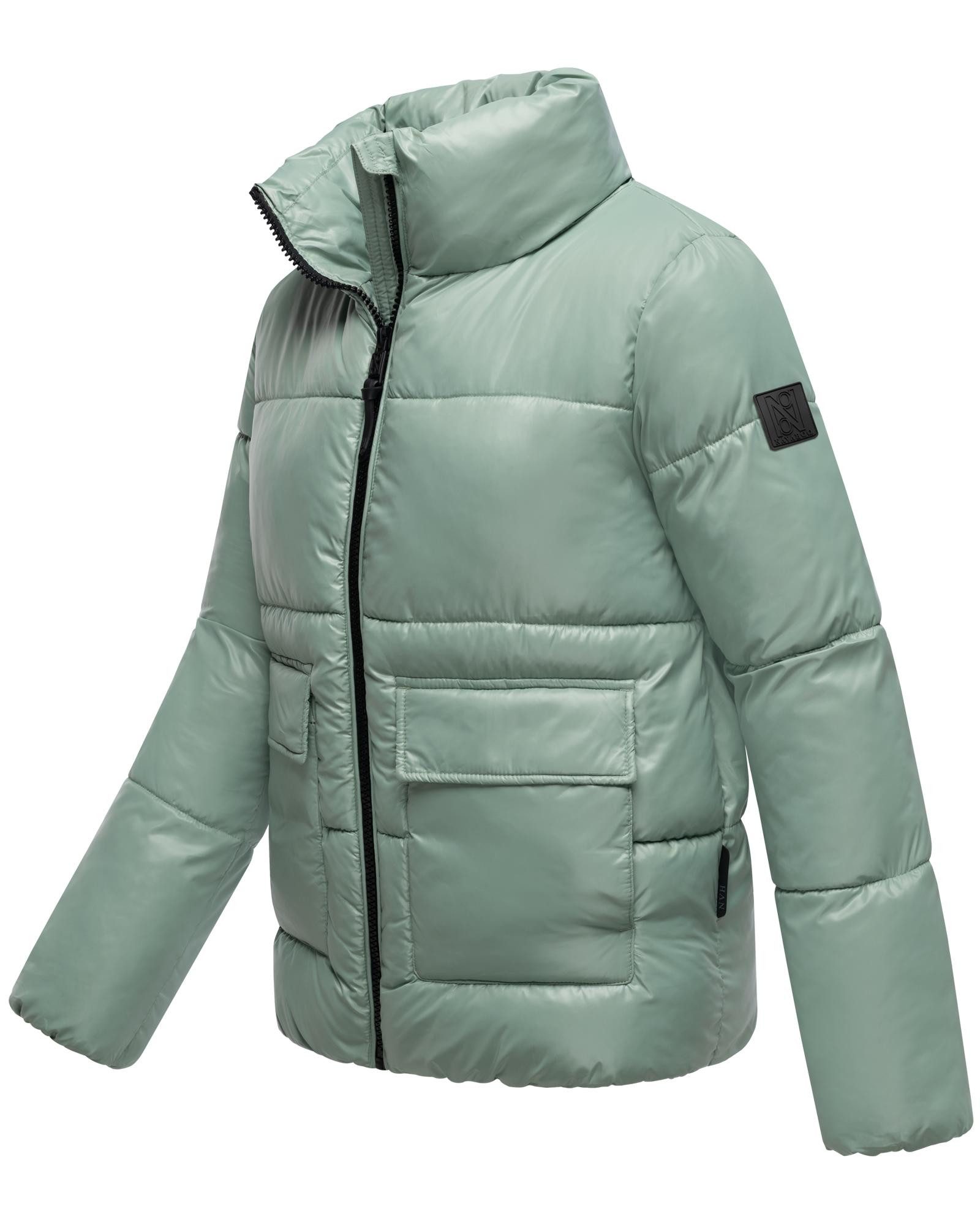 Navahoo Kurzjacke Eispracht 14 Kurze gesteppte Damen Winterjacke – Bild 2 von 5
