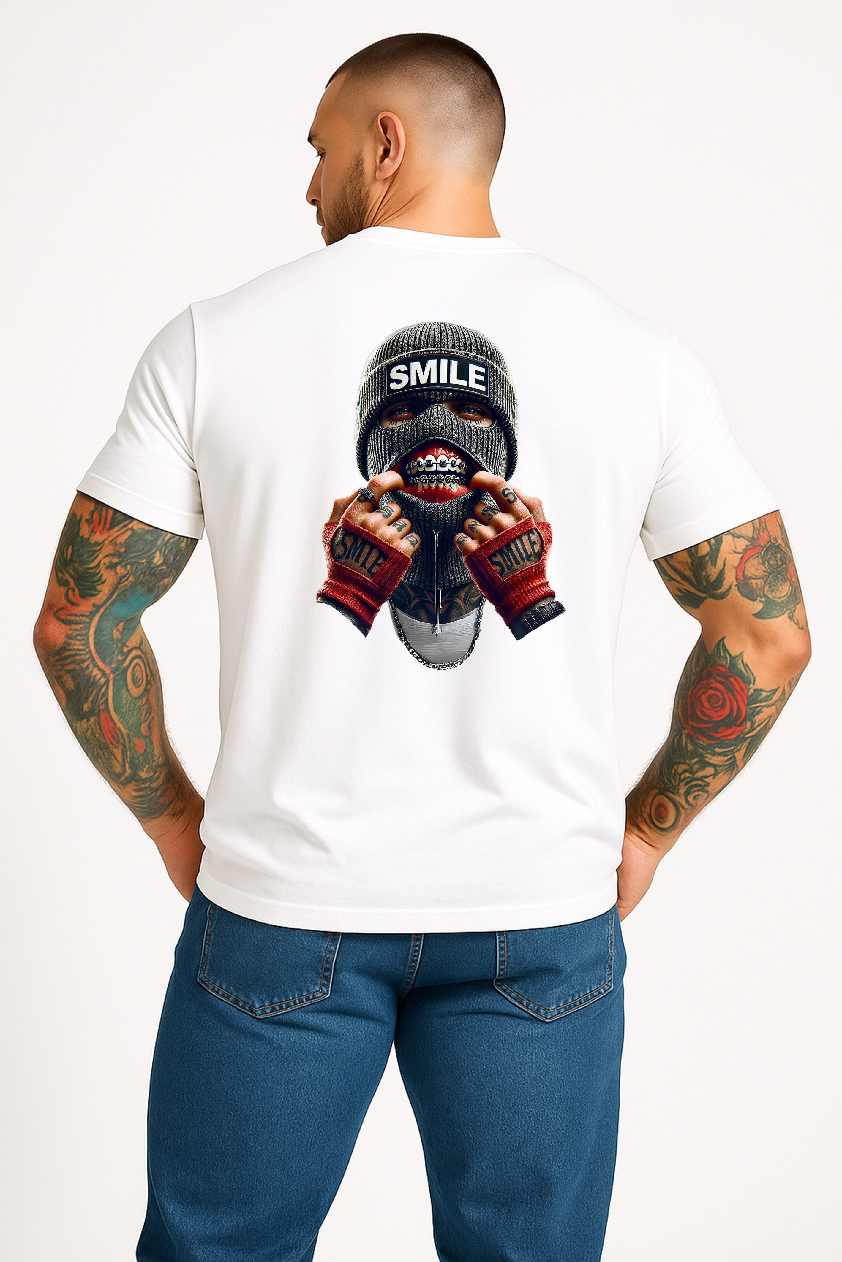 Banco T-Shirt Herren mit Smile Motiv günstig online kaufen