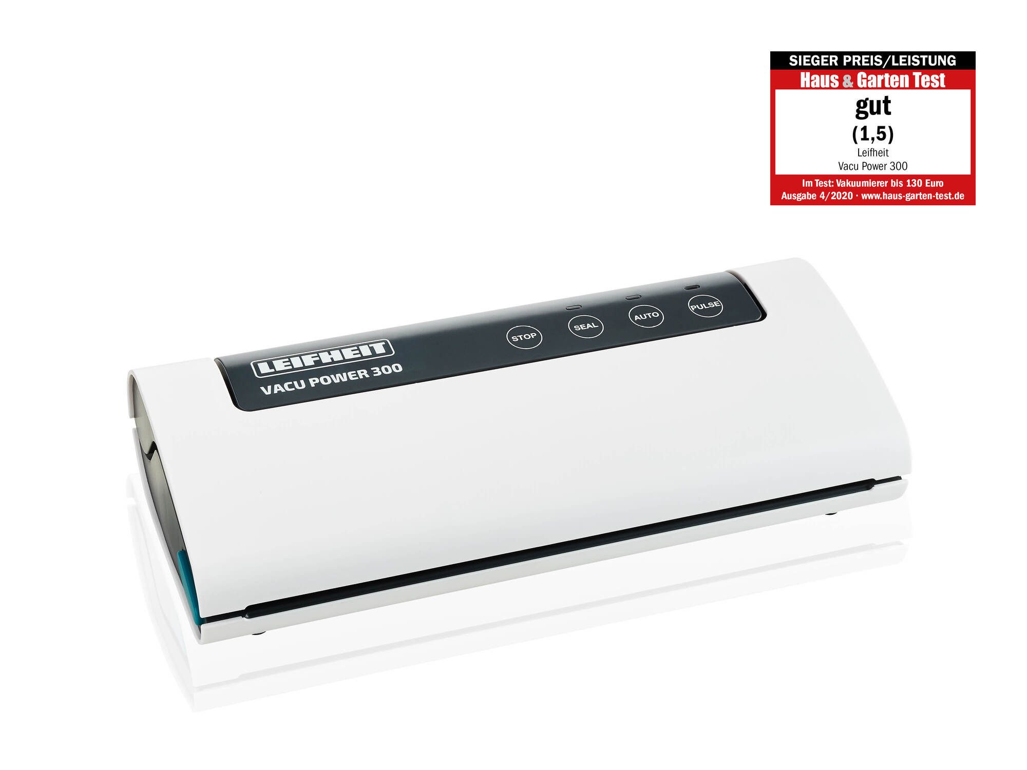 Leifheit Vakuumierer Vakuumiergerät Vacu Power 300, 110W