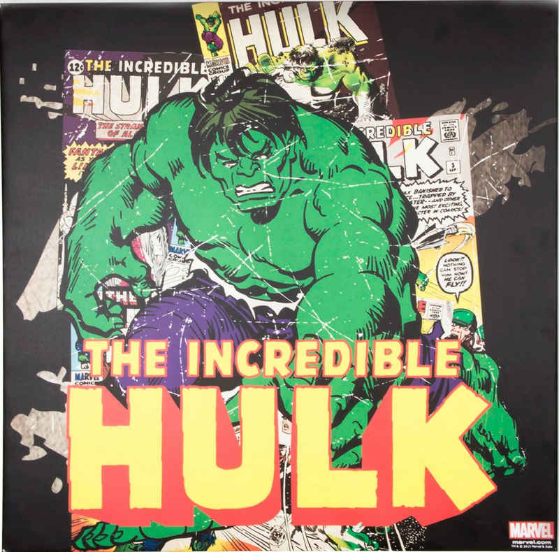 MARVEL Leinwandbild »The Incredible Hulk«, (1 Stück)