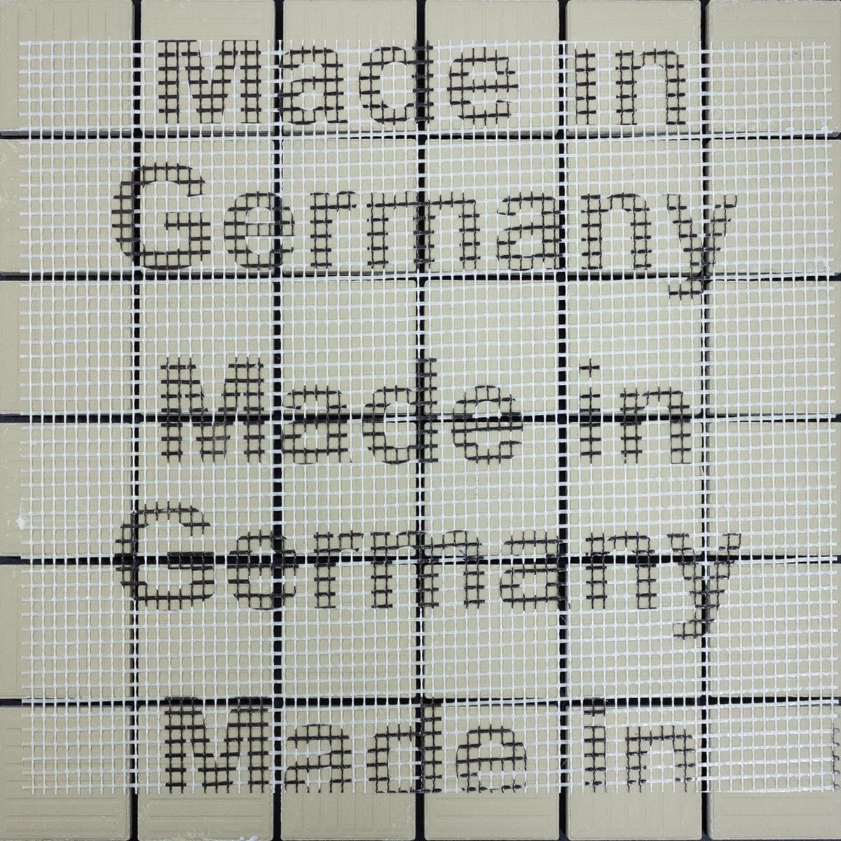 Mosafil Mosaikfliesen Keramikmosaik Fliesen Palazzia, Keramik 29.700x29.700, braun, Verlegefertig auf ein Netz geklebt - Frostsicher - Wasserdicht -