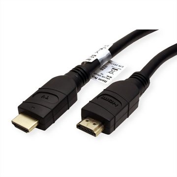 VALUE 4K UHD HDMI Kabel mit Repeater Audio- & Video-Kabel, HDMI Typ A Männlich (Stecker), HDMI Typ A Männlich (Stecker) (1000.0 cm)