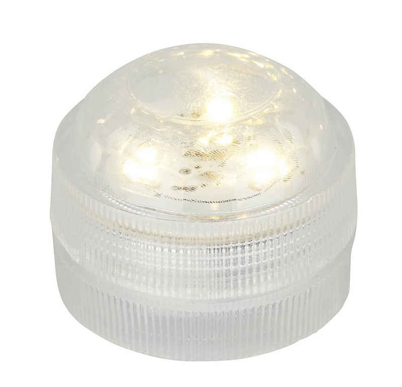 HobbyFun LED Dekolicht LED Teelicht für Drauße wasserdicht, 3 Lichtquellen