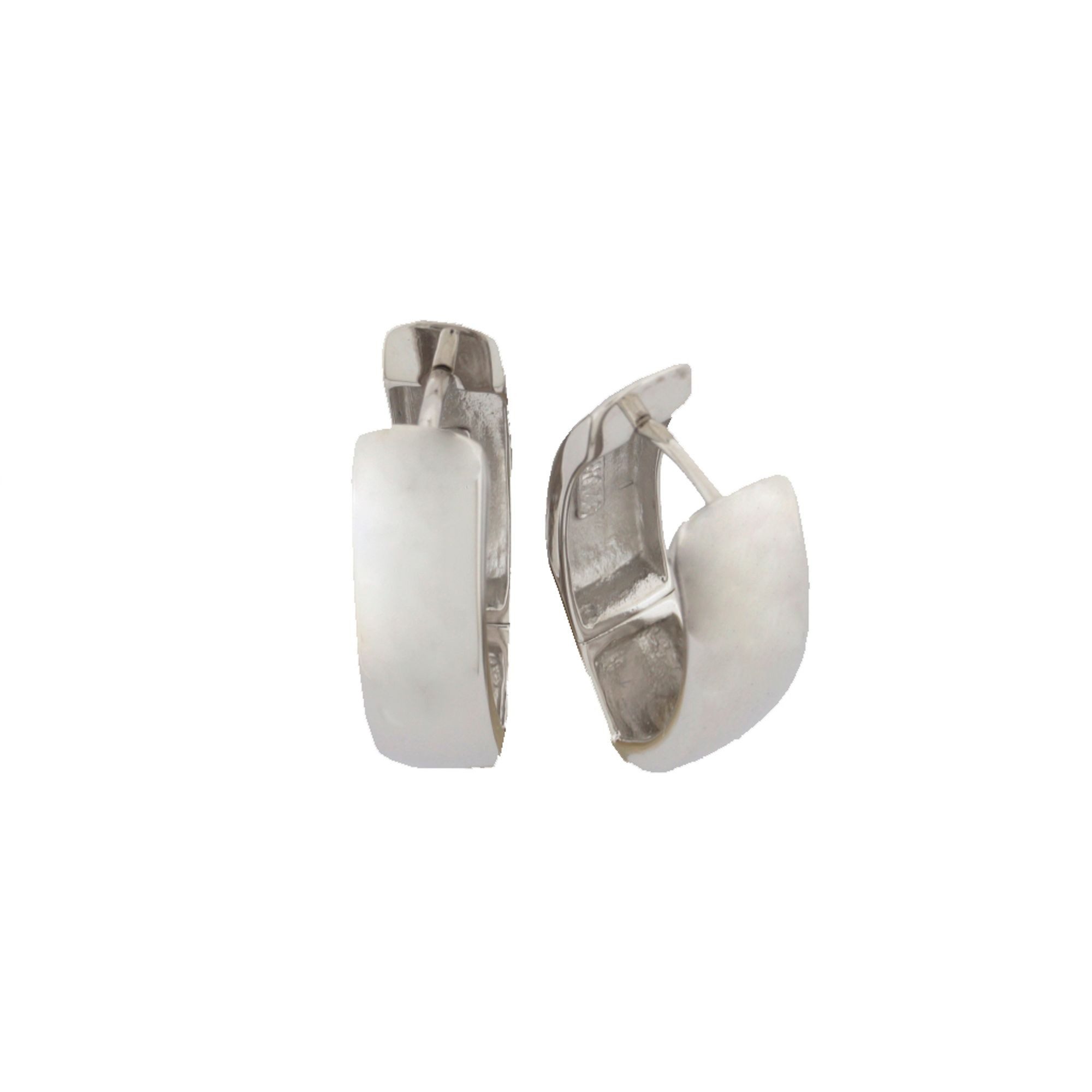 Miamar Paar Creolen SCR44, Miamar SCR44 Damen Creolen Sterling-Silber 925 Silber