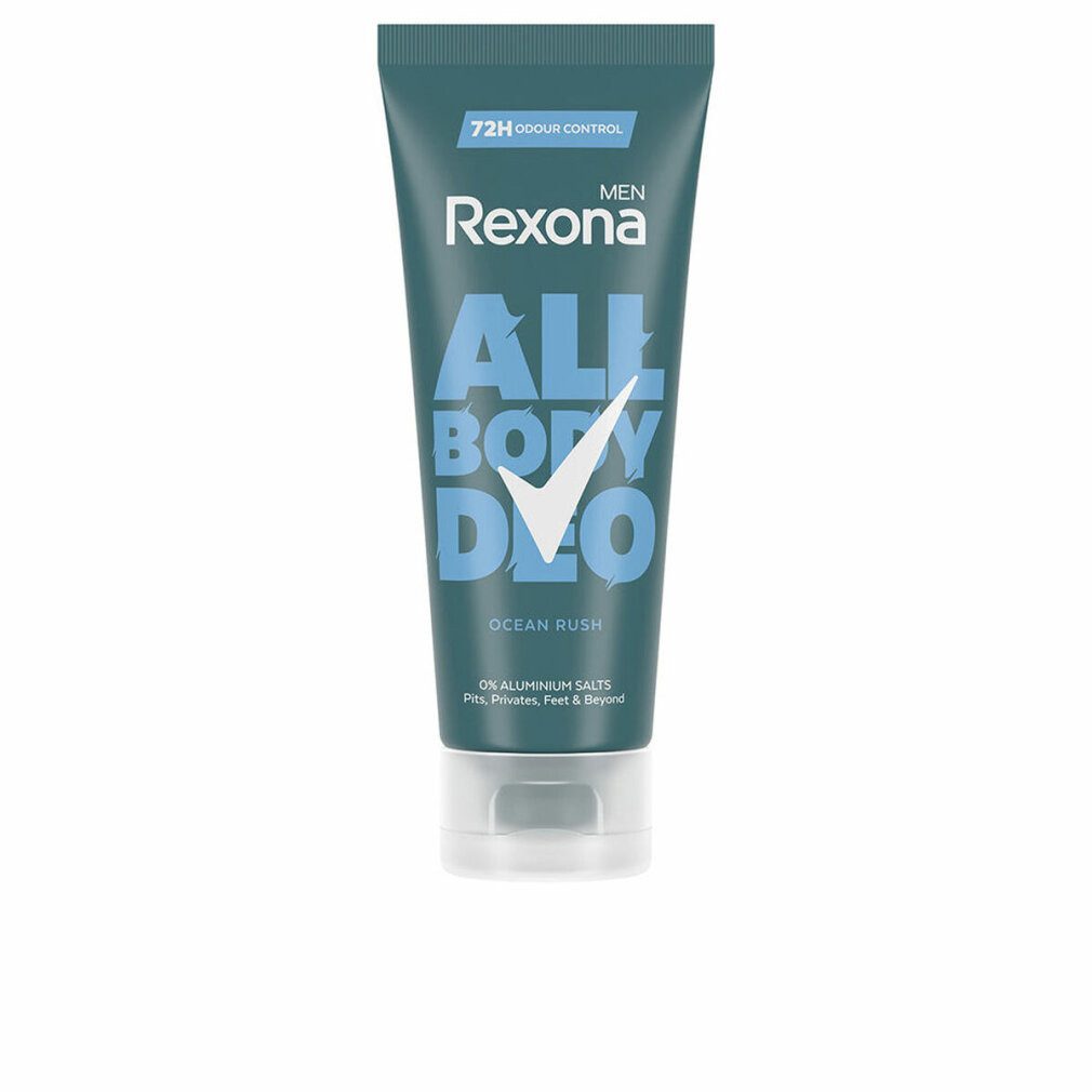 Rexona Körperpflegemittel OCEAN RUSH MEN Ganzkörper-Deocreme 75 ml