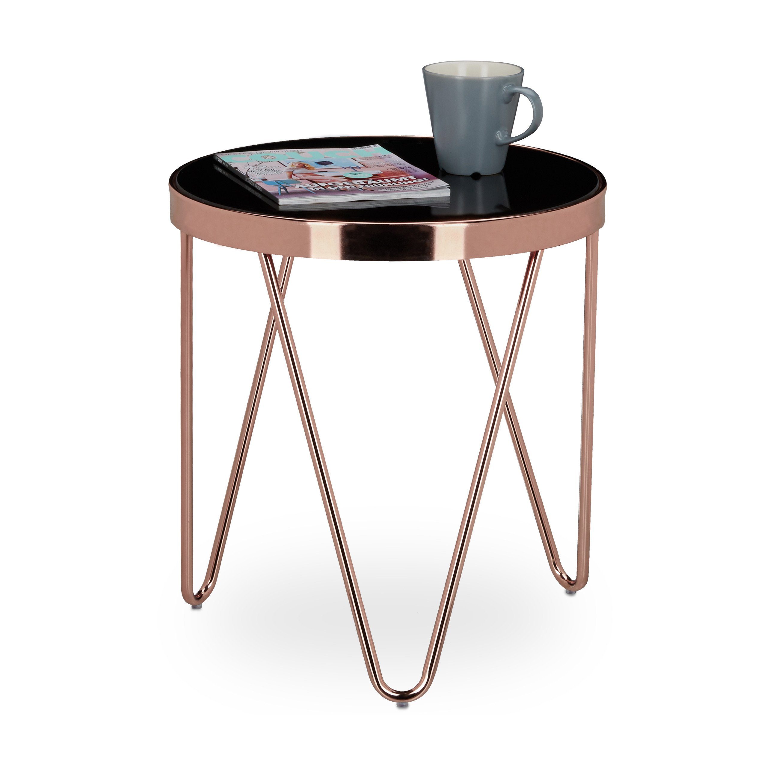 relaxdays Beistelltisch »Beistelltisch COPPER klein« online kaufen | OTTO