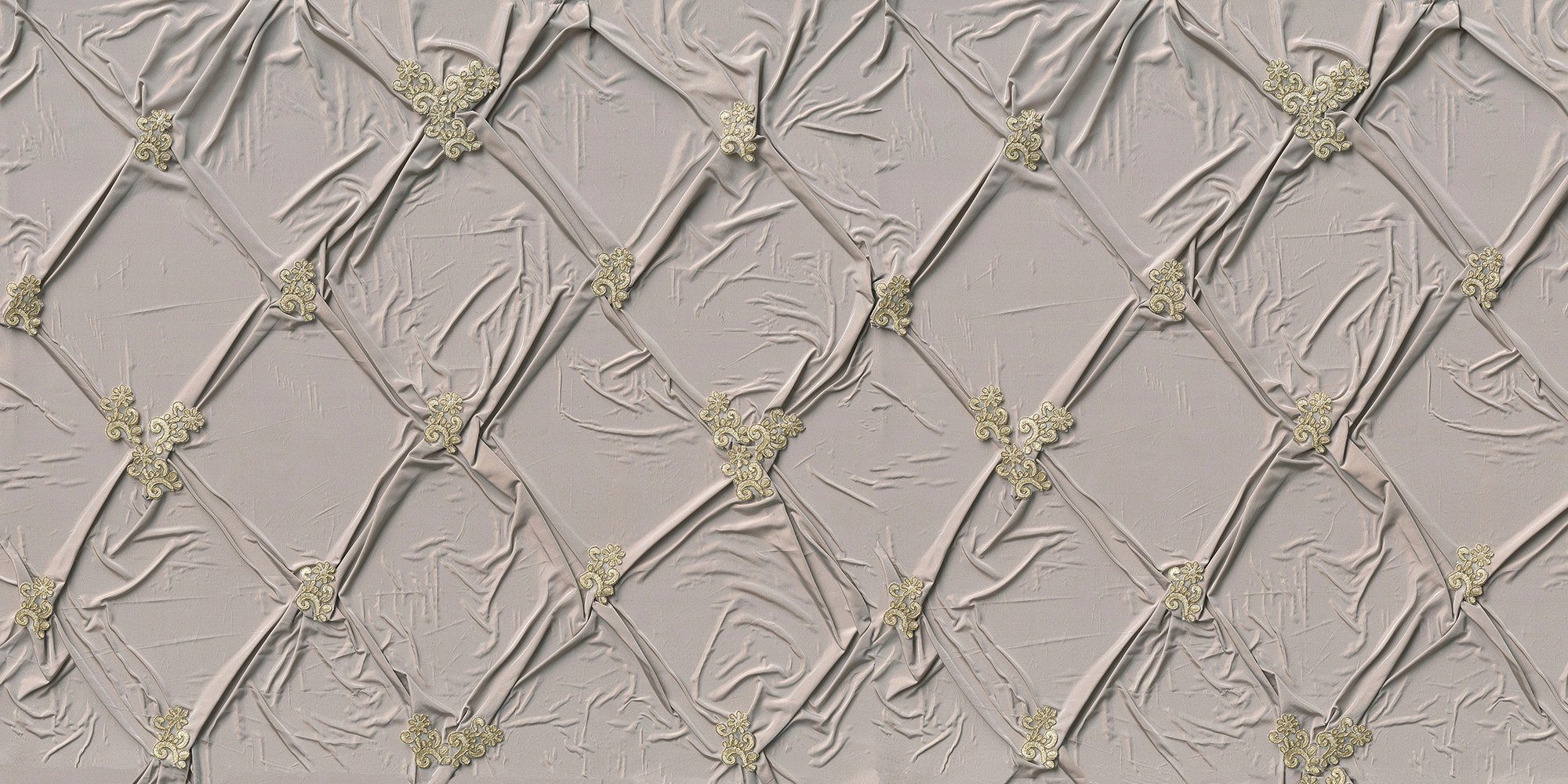 Architects Paper Fototapete Fabric Lozenge, (Set, 5 St), Vlies, Wand, Schräge