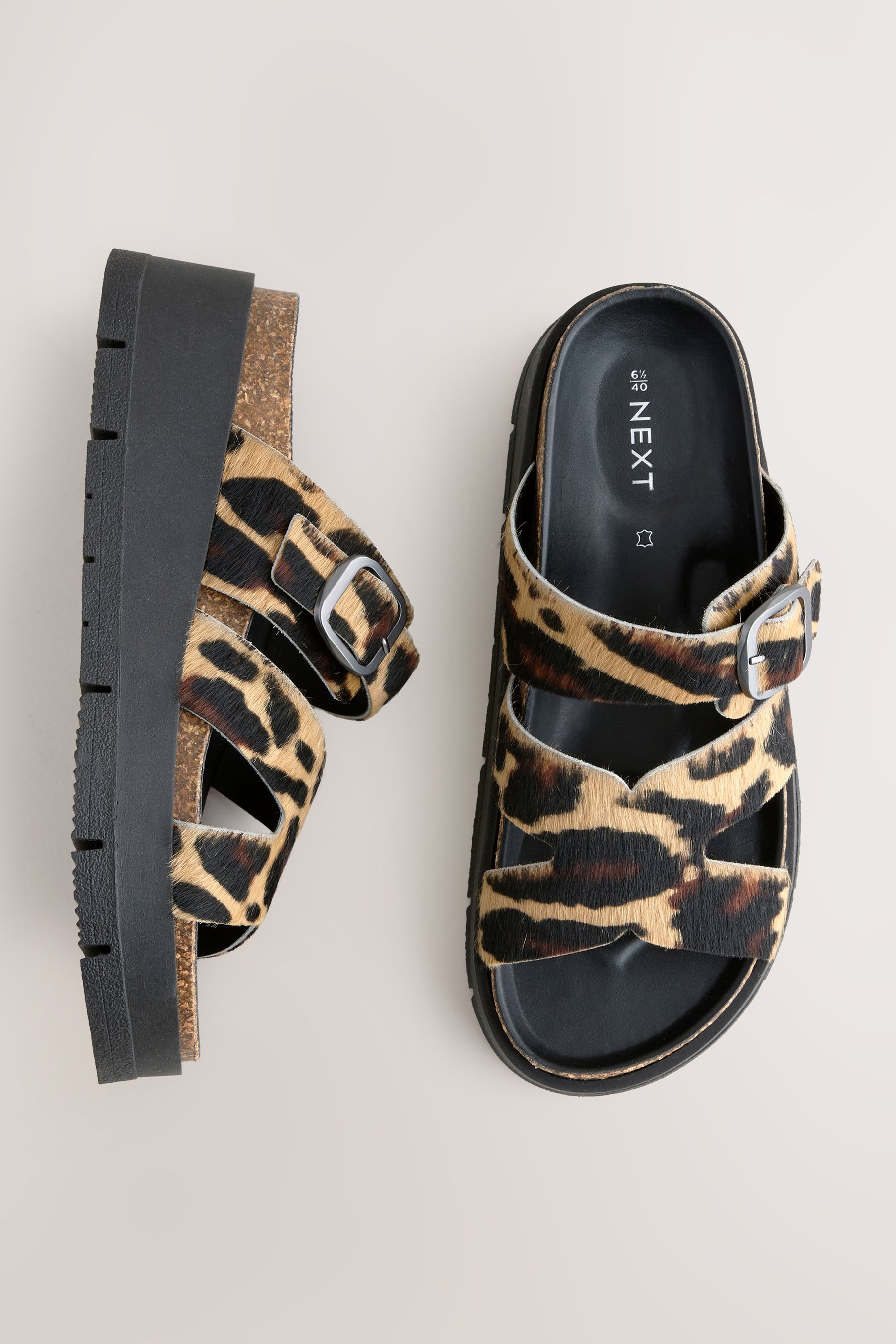 Next Forever Comfort® Keilabsatzschuh mit Riemen Pantolette (1-tlg)