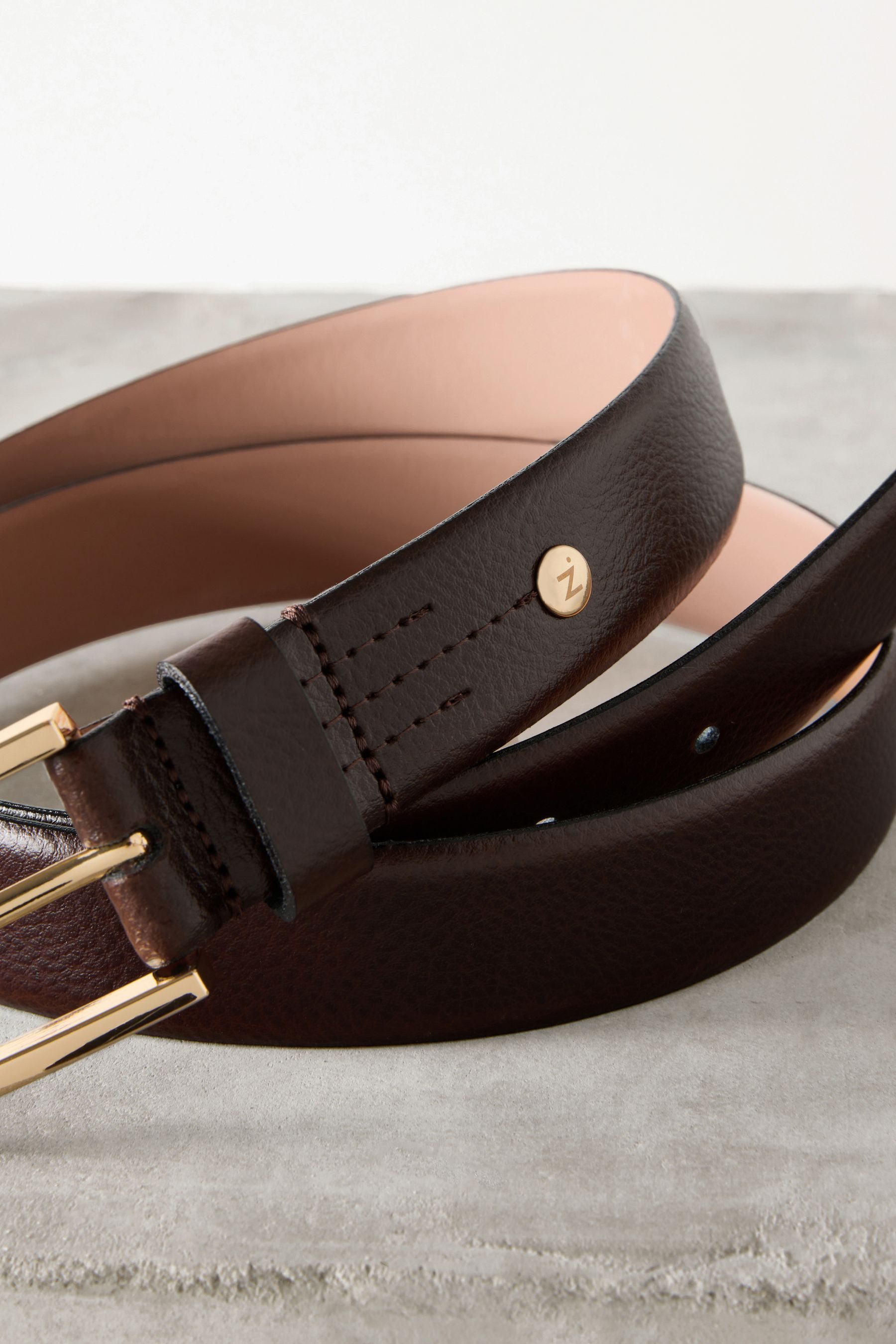 Next Ledergürtel Premium-Gürtel aus italienischem Leder (1-St) günstig online kaufen