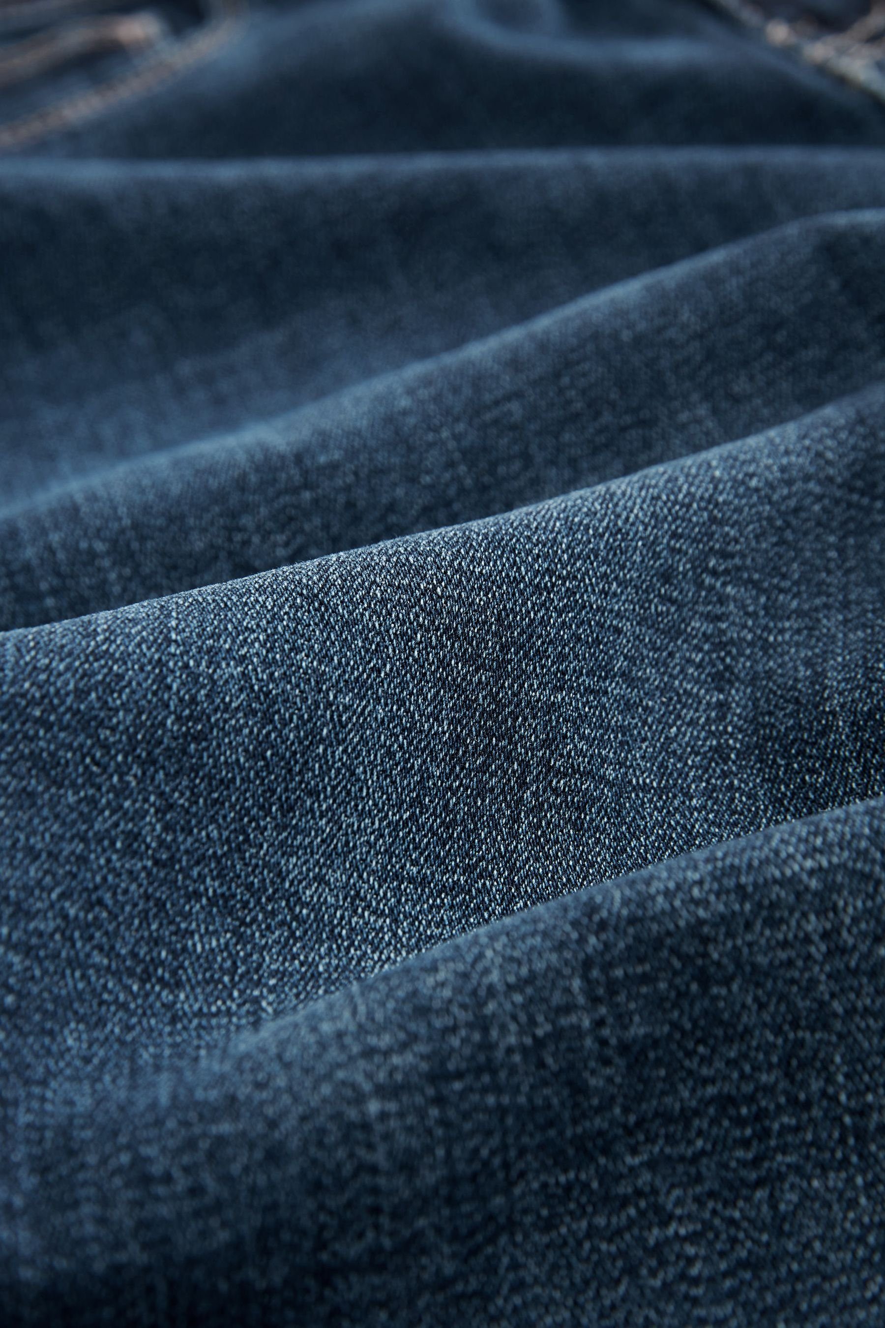 Next Jeansleggings Jeans-Leggings mit Power-Stretch Dark Blue (1-tlg)