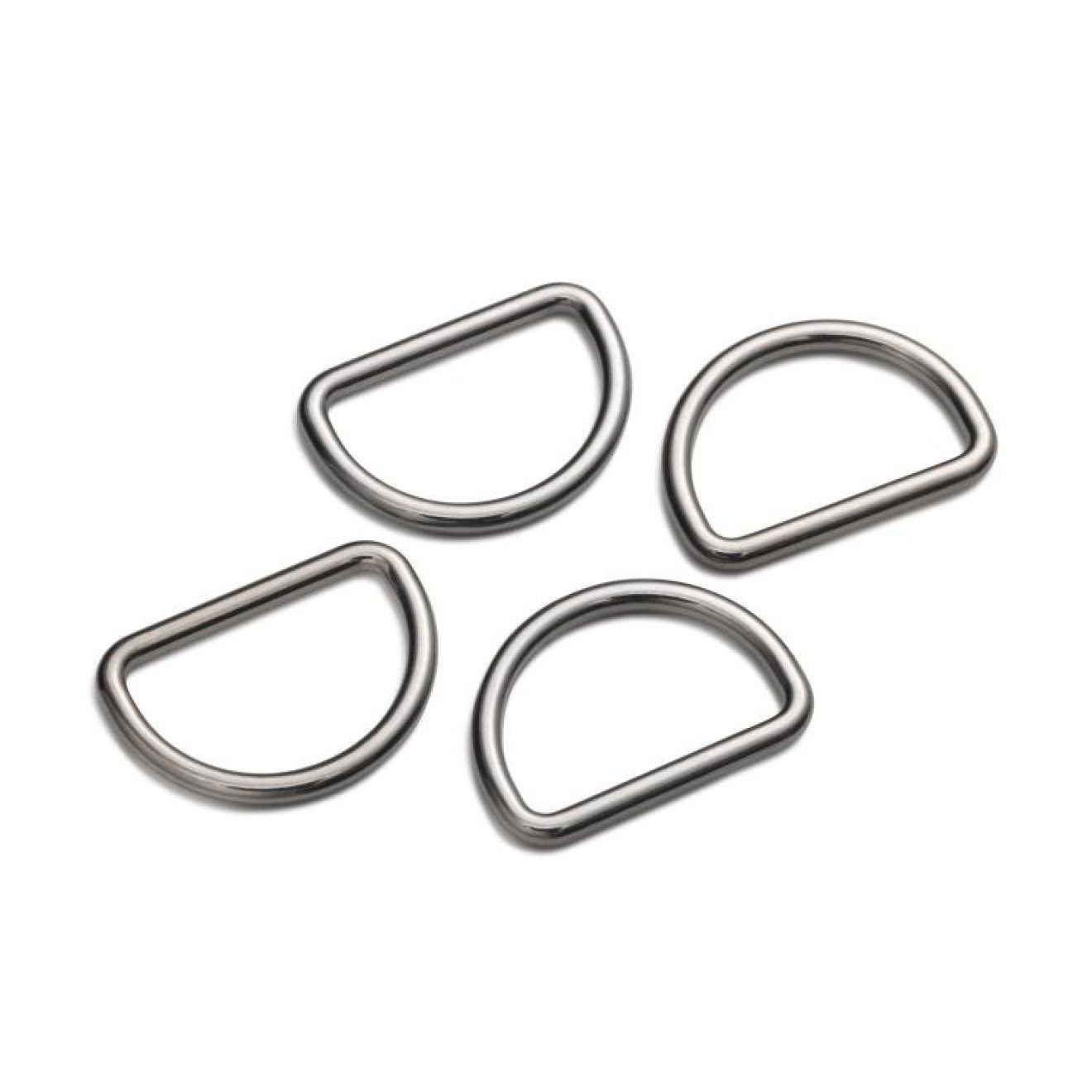 Prym Stricknadeln D-Ringe 25 mm gunmetal 4 St