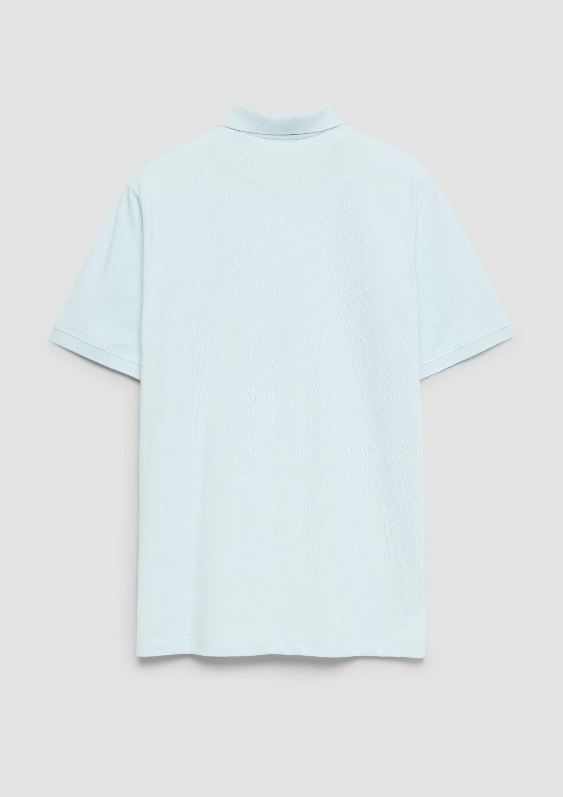 s.Oliver Kurzarmshirt Polo-Shirt Poloshirt aus Baumwollpiqué
