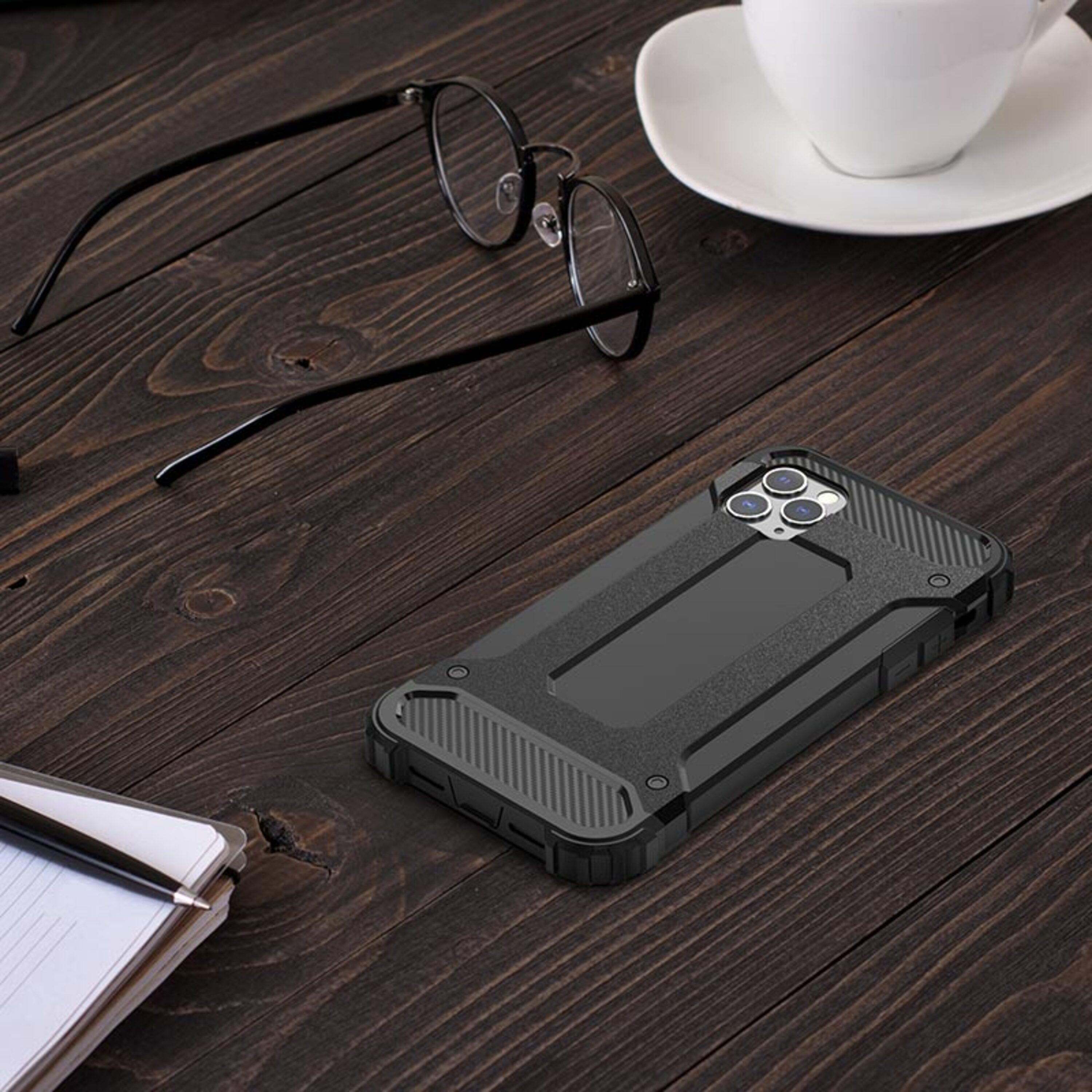 H-basics Handyhülle iPhone 11 PRO - Schutzhülle, Armor Hülle, Outdoor Hülle 15,2 cm (6 Zoll)