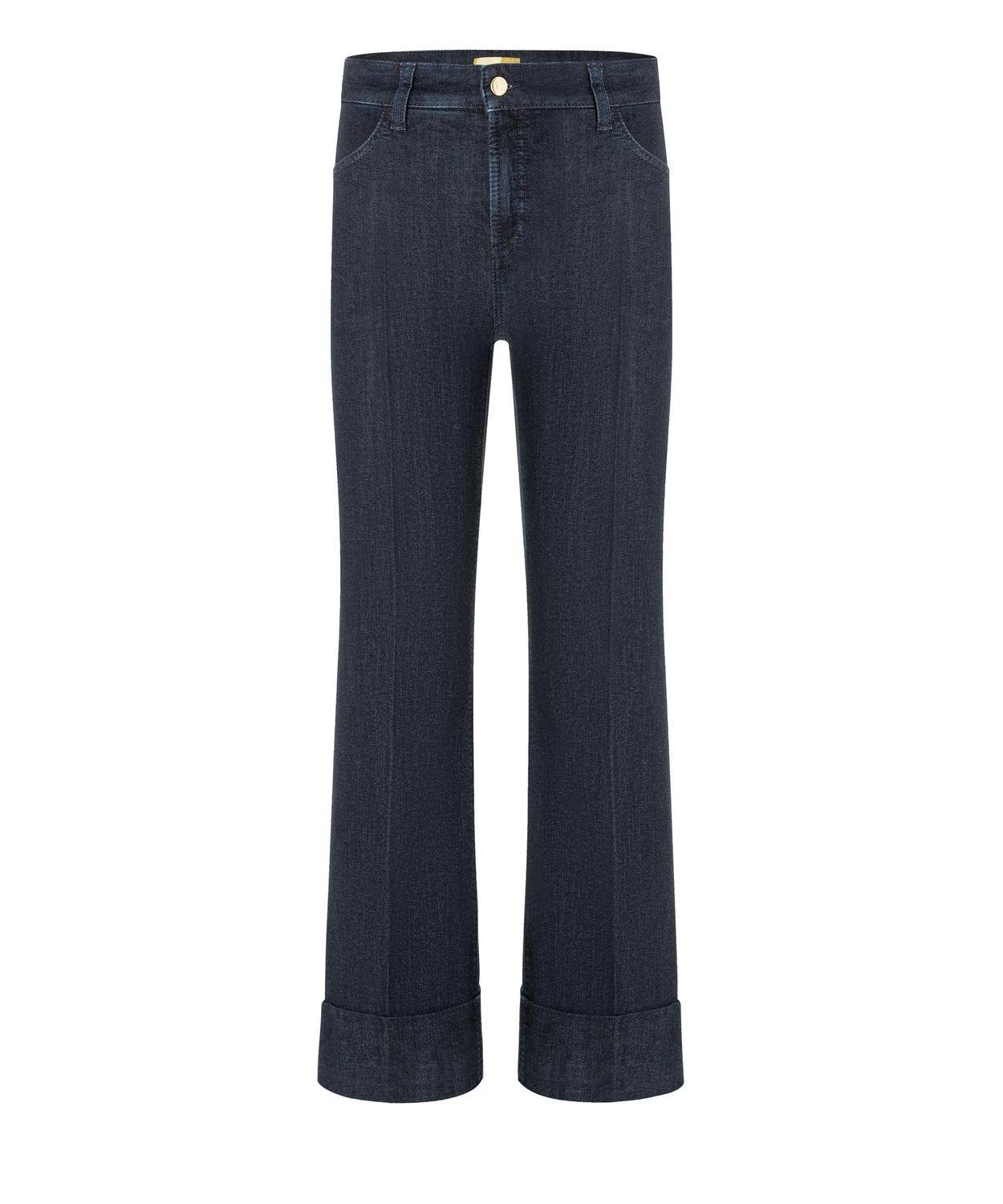 Cambio Regular-fit-Jeans Fae roll up, modern rinsed