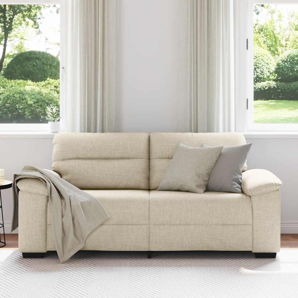vidaXL Sofa 2-Sitzer-Sofa 140 cm Leinen günstig online kaufen