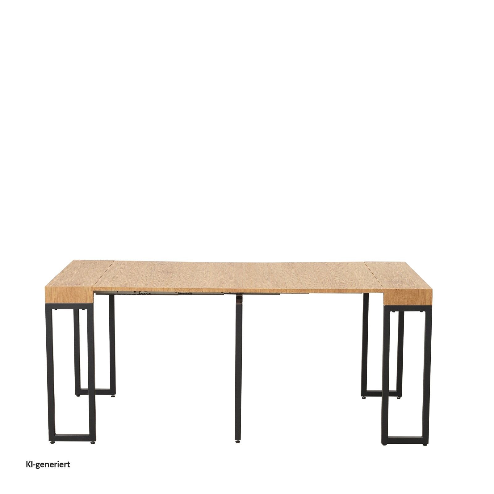 HTI-Living Esstisch Esstisch ausziehbar Eiche Hell Jenrik (Stück, 1-St., 1 Esstisch), Ausziehtisch von 45 bis 180 cm – Bild 2 von 5