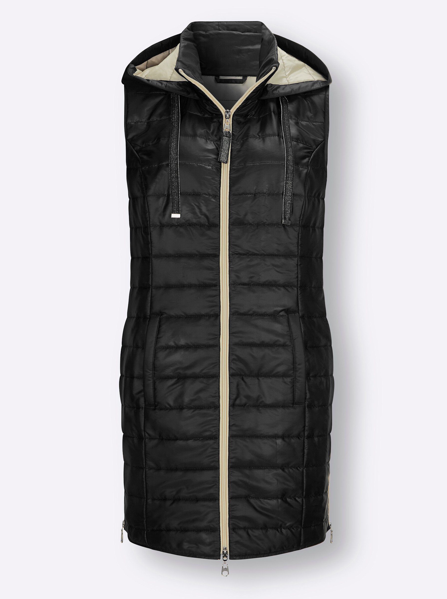 Sieh an! Jerseyweste Longweste .