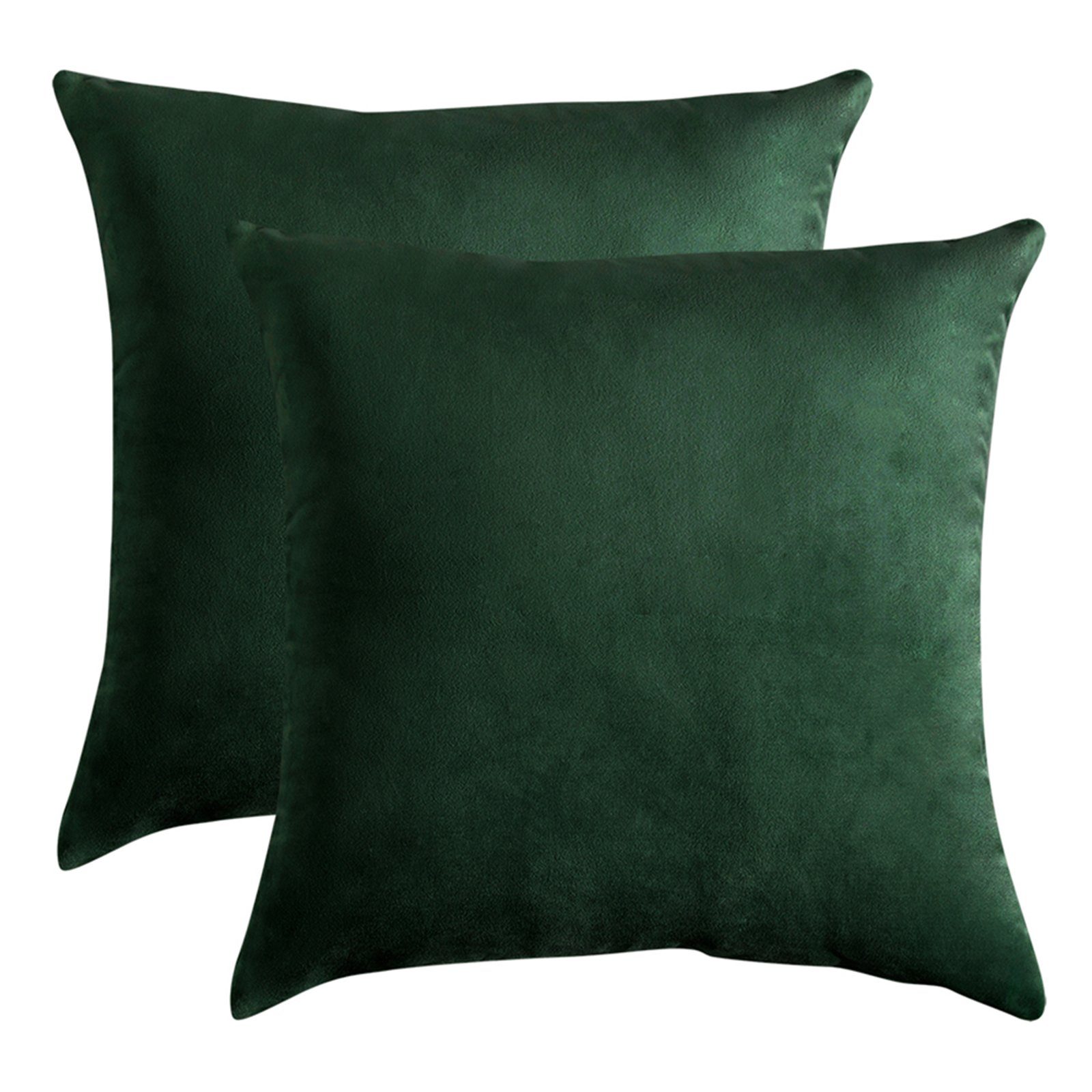 Rosnek Kissenbezug 45* 45cm, Plüsch, für Wohnräume Schlafzimmer Sofa Deko, (2 Stück). Reduzierter Preis € 17,49. Unverbindliche Preisempfehlung € 25,00