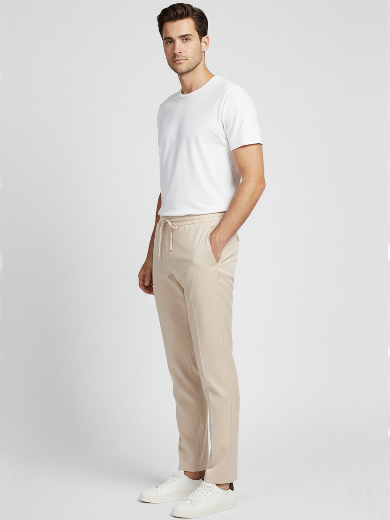 Rock Creek Chinohose Herren Chino Hose RC-2444 Regular Fit bügelfrei Stretch