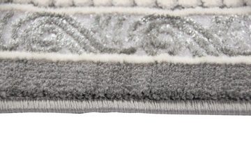 Teppich Designer Teppich Orientteppich in Grau Beige, TeppichHome24, rechteckig