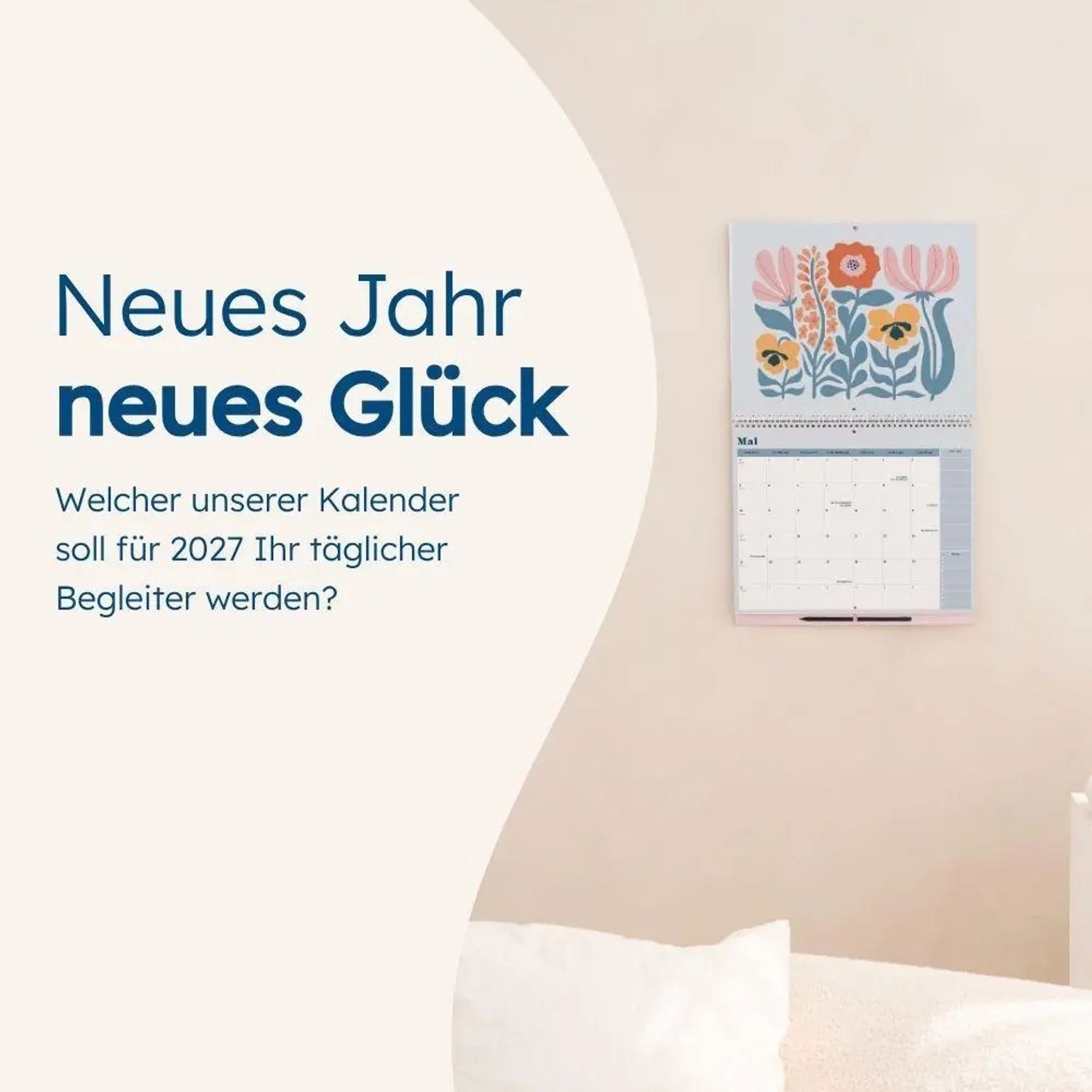 Grafik Werkstatt Familienkalender Alltagsplaner 2027 Colourful Seasons