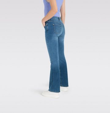 MAC Bootcut-Jeans BOOT Modisch ausgestellter Saum
