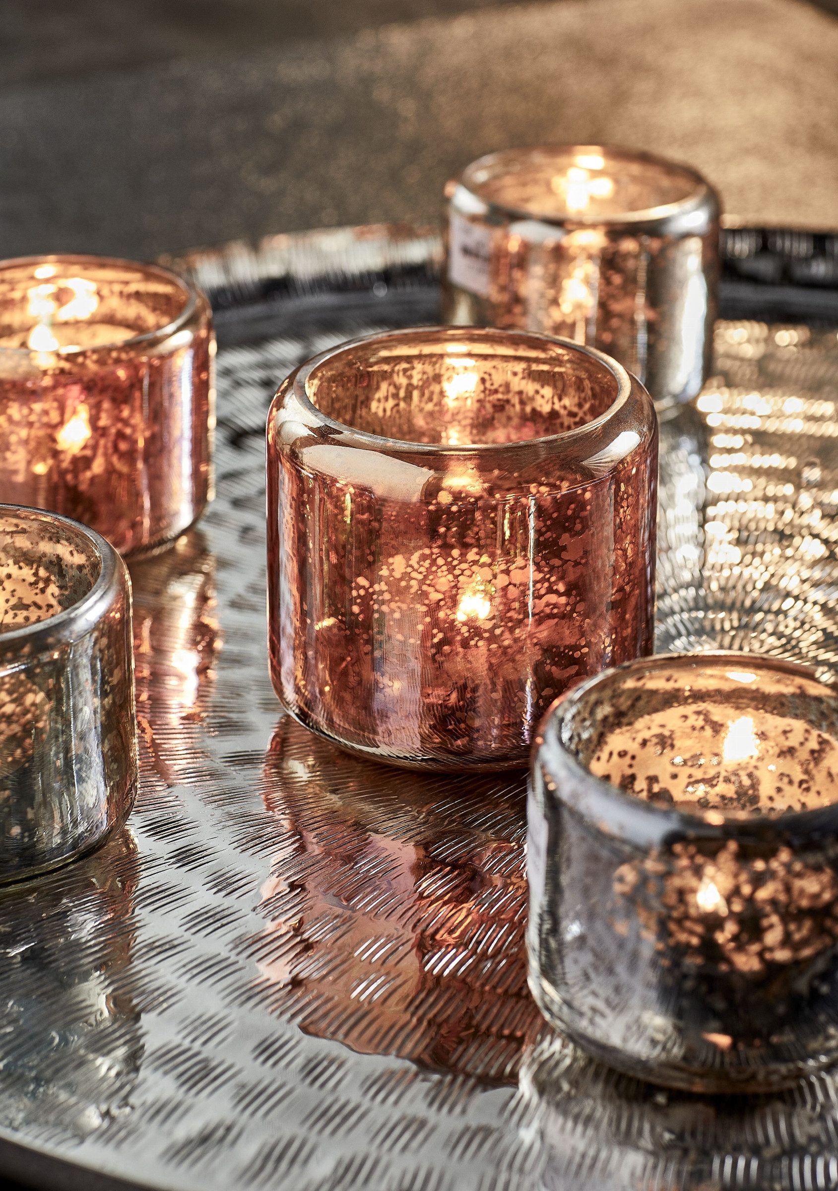 Lambert Windlicht Oudare Windlicht Glas, gold günstig online kaufen