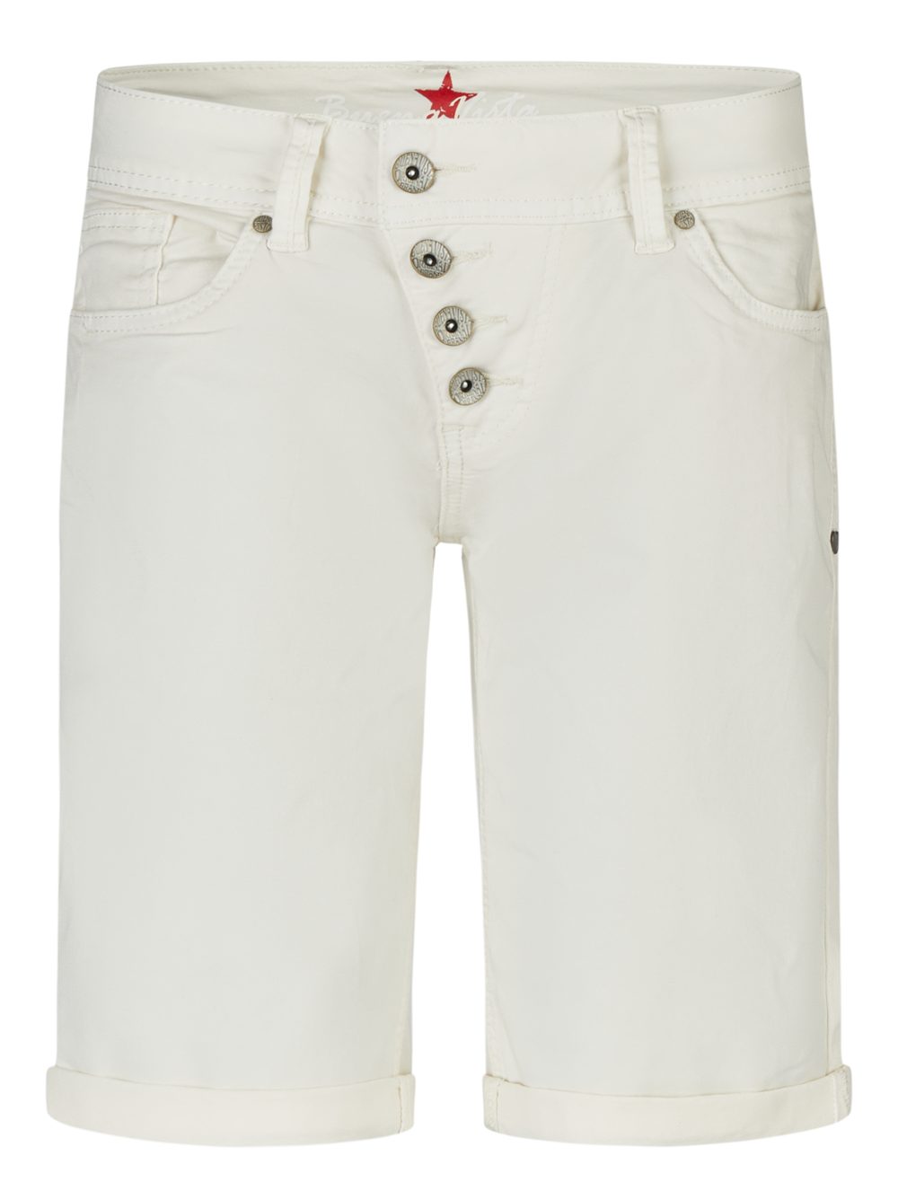 Buena Vista Stretch-Jeans BUENA VISTA MALIBU SHORT ecru 2604 B5025 4219.4268 - Summer Twill