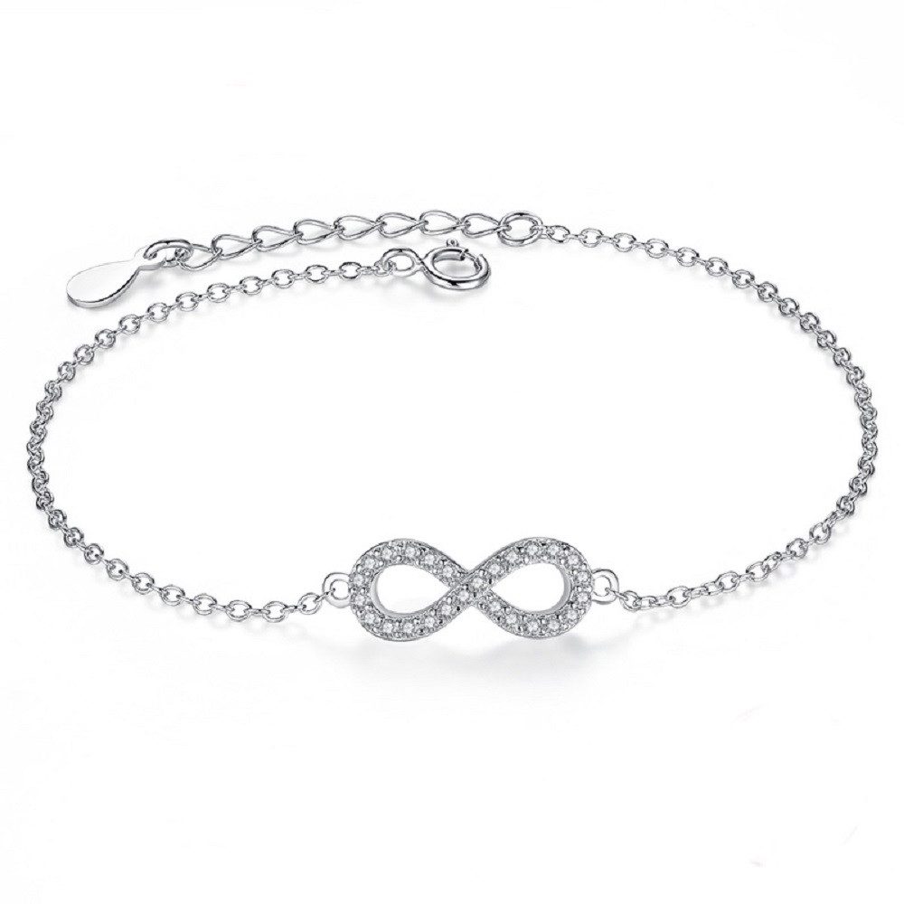 PANDACHARMS Silberarmband Unendlichkeit / Infinity, 925 günstig online kaufen