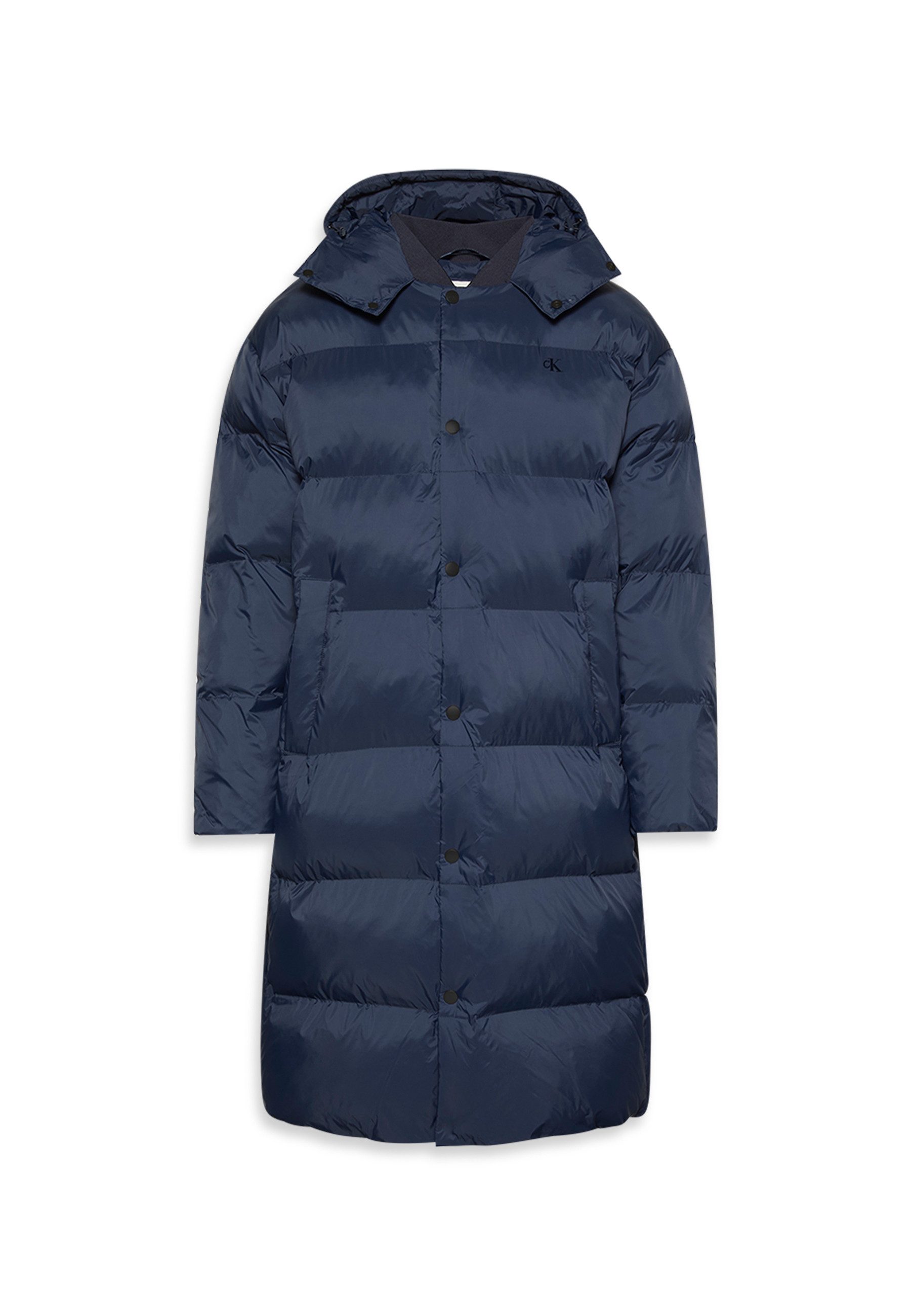 Calvin Klein Jeans Steppmantel LS LONG LENGTH HOODED NYLON PUFF Mit Rundhalsausschnitt, regular fit