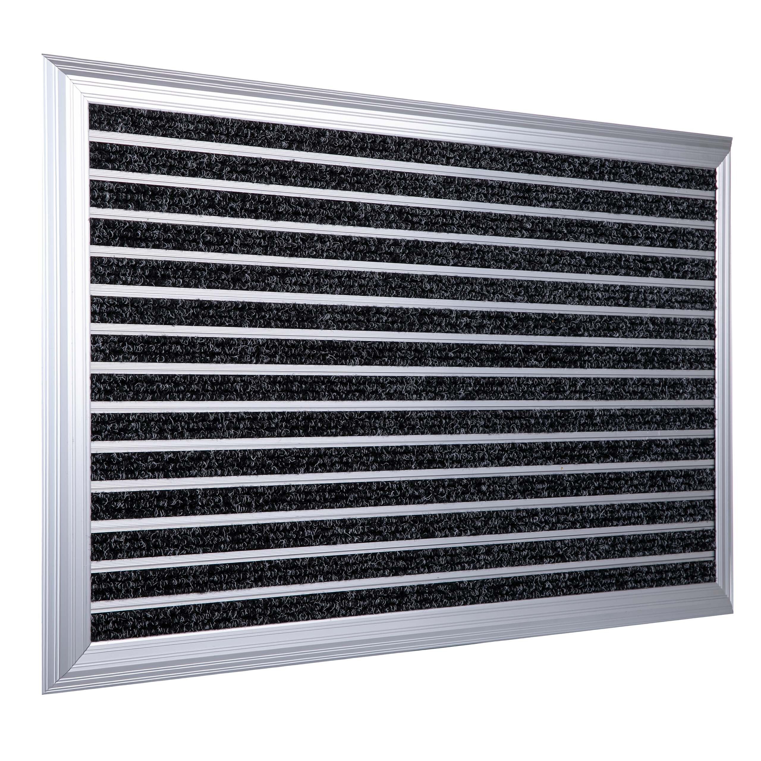 Fußmatte Aluminium