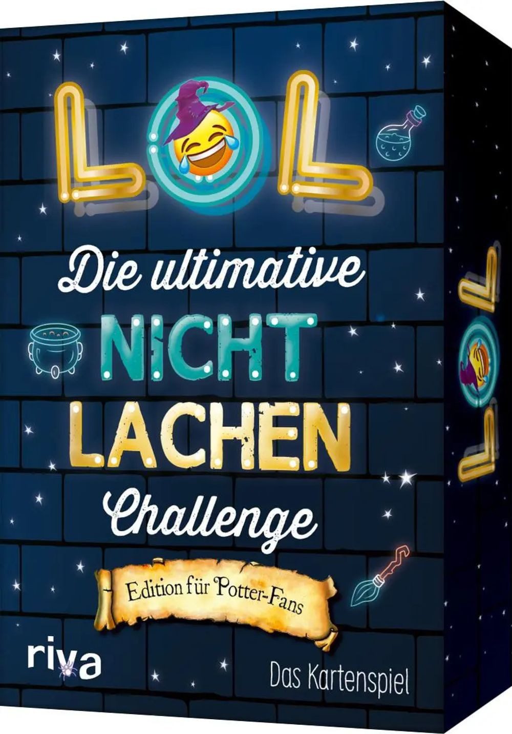 Riva Spiel LOL - Die ultimative Nicht-lachen-Challenge - Edition für Potter-Fans