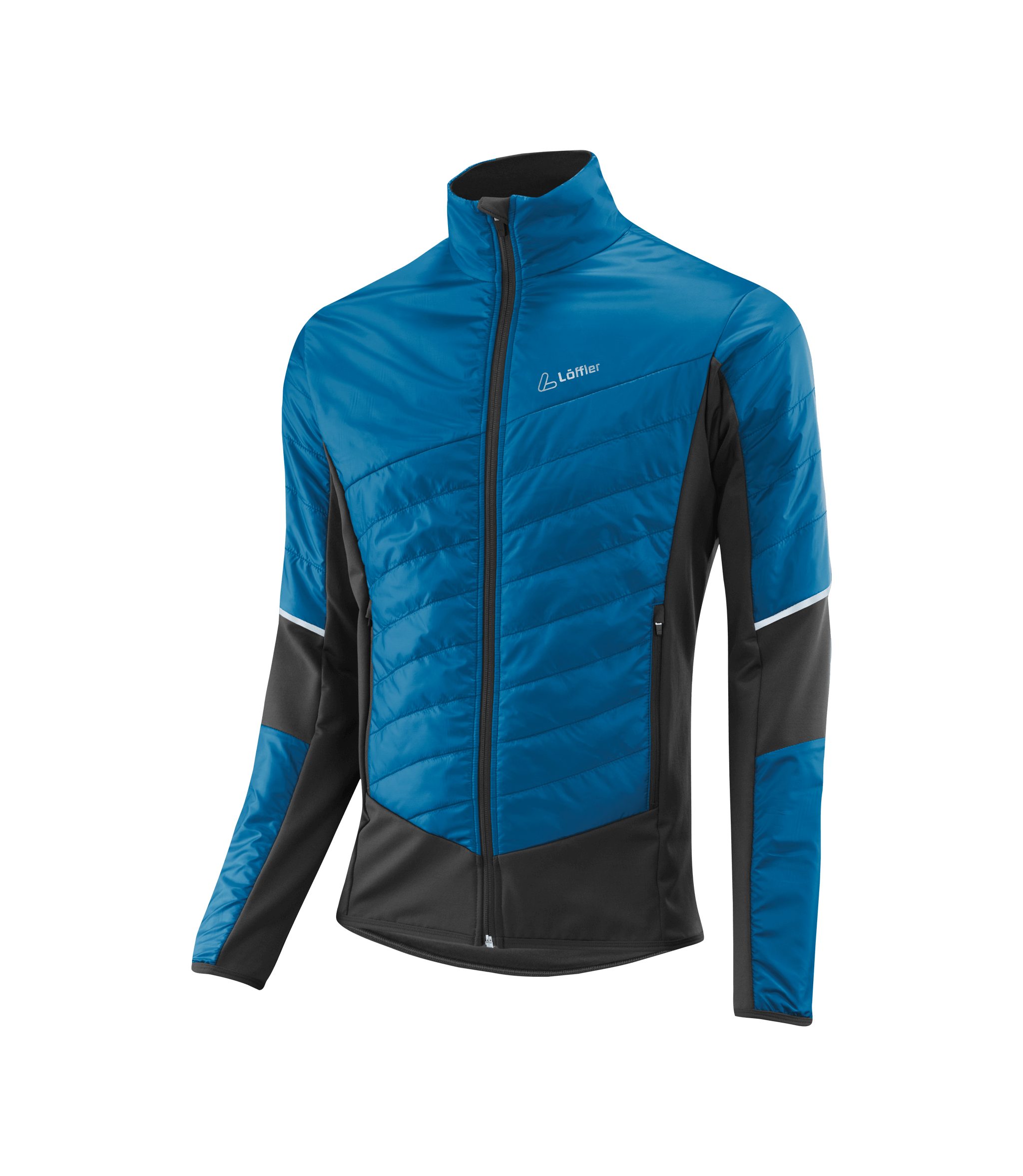 Outdoorjacke M HYBRIDJACKET PL60 MARIN/BLACK