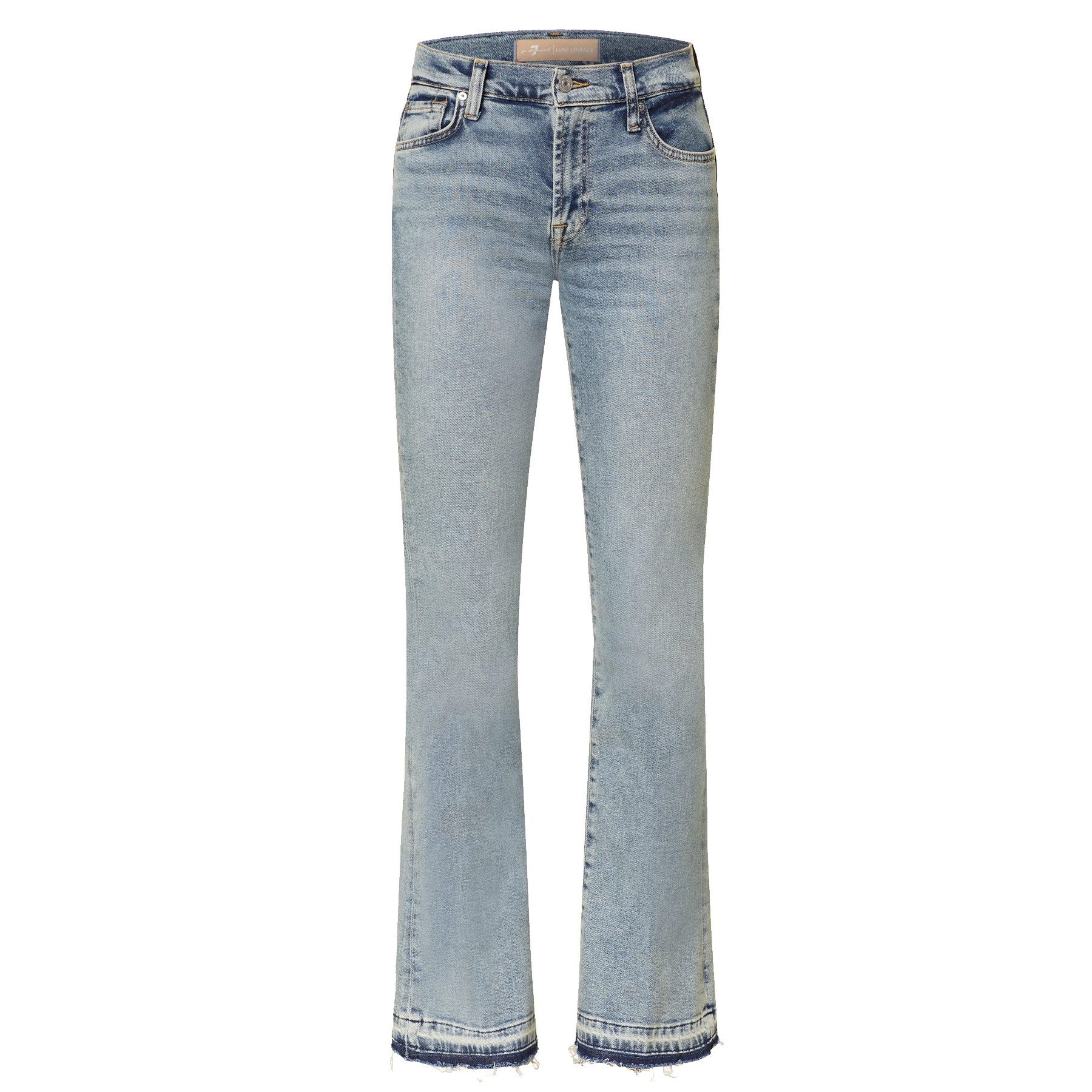 7 for all mankind Low-rise-Jeans Jeans BOOTCUT TAILORLESS AMUSE ME WITH UNROLLED HE