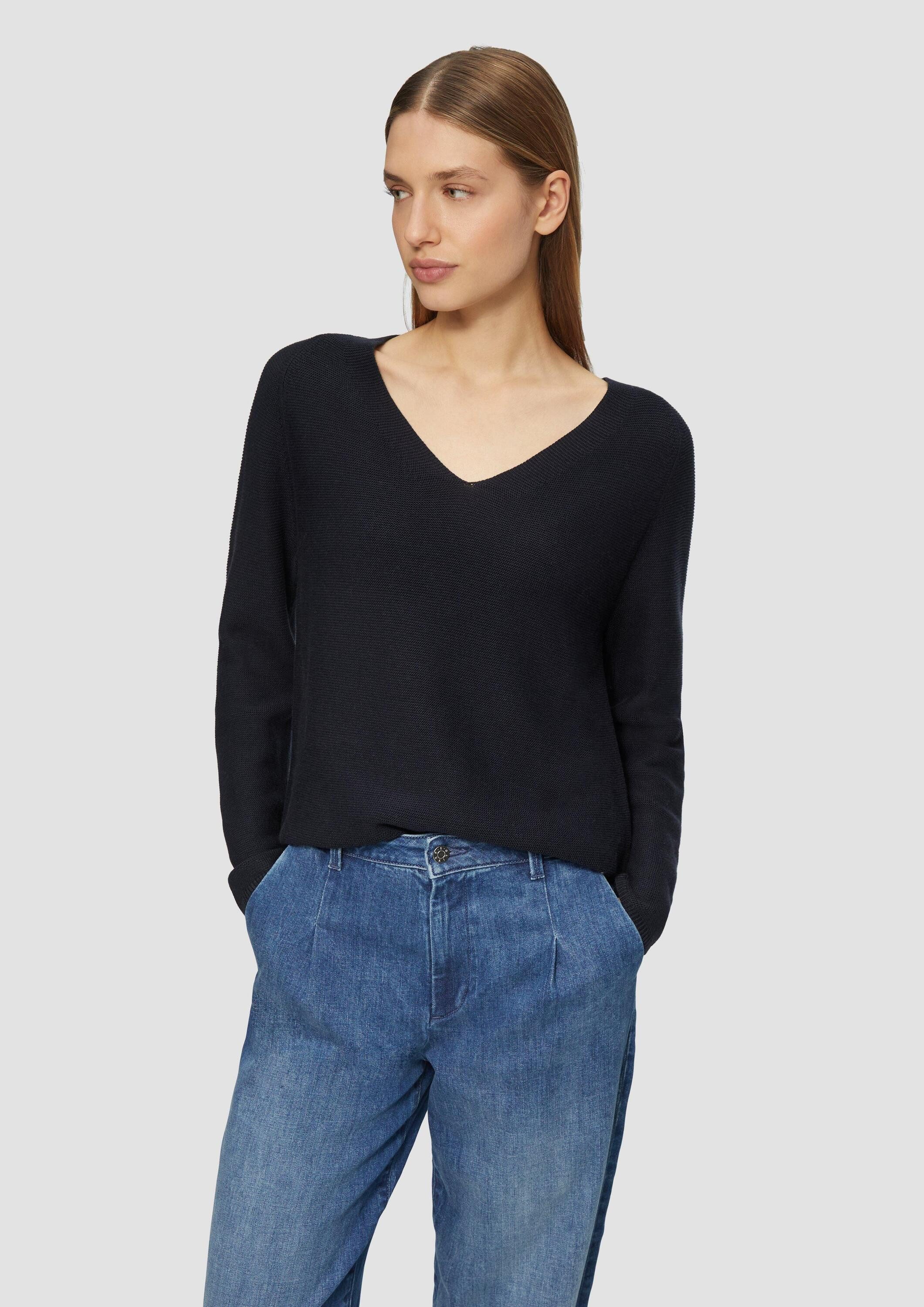 s.Oliver Longpullover Strickpullover (1-tlg) günstig online kaufen