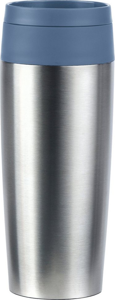 Emsa Thermobecher Travel Mug Eco, 1-tlg., Edelstahl, 0,36 Liter, auslaufsicher, 8h kalt, 4h warm, 360° Trinköffnung