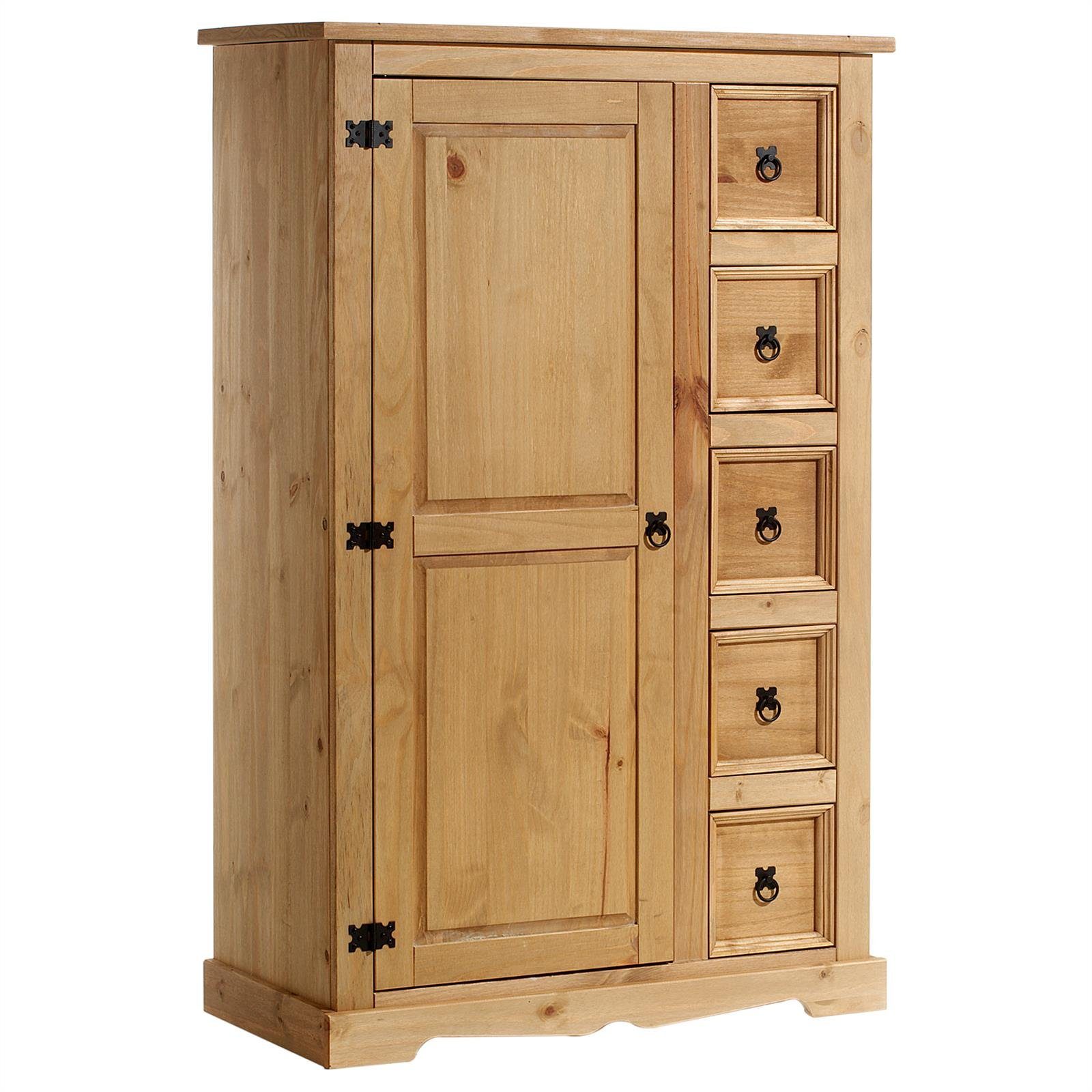 IDIMEX Hochschrank TEQUILA Kommode Highboard Schubladenschrank Holz