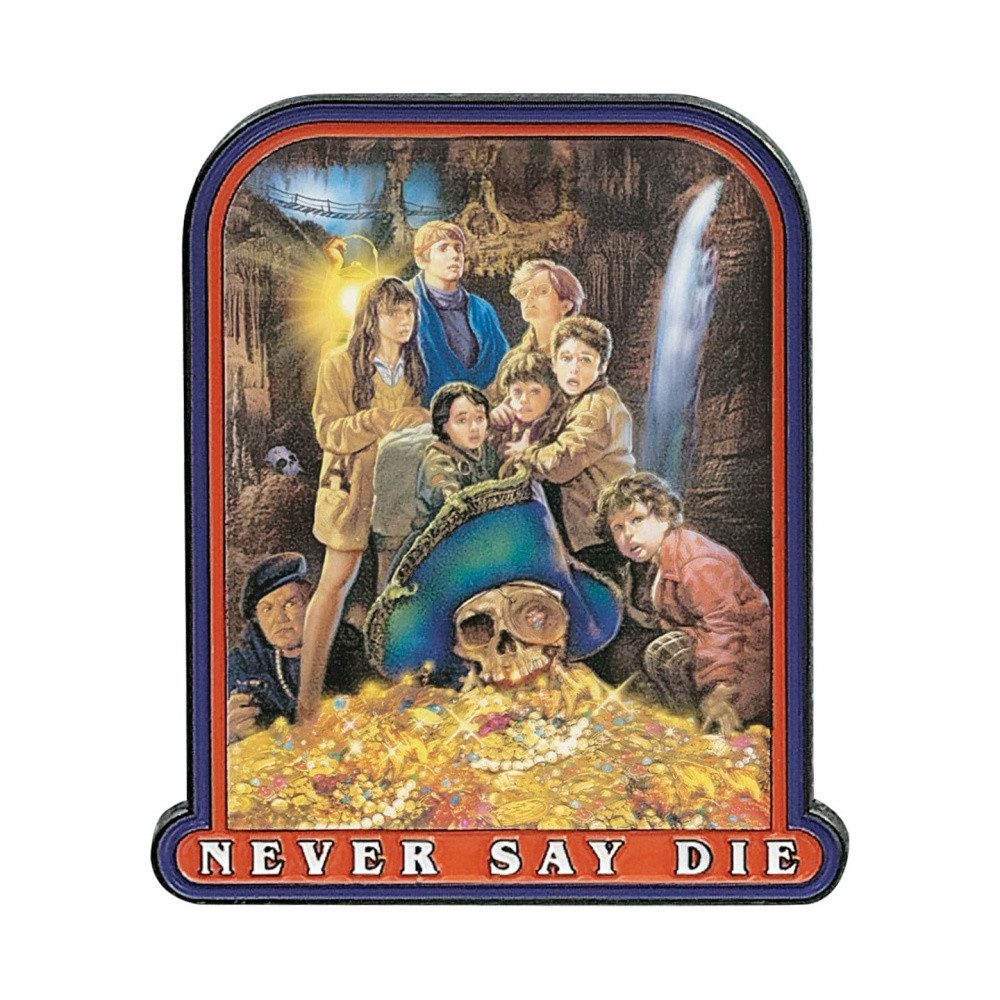 Anstecknadel Die Goonies Ansteck-Pin 40th Anniversary Never Say Die